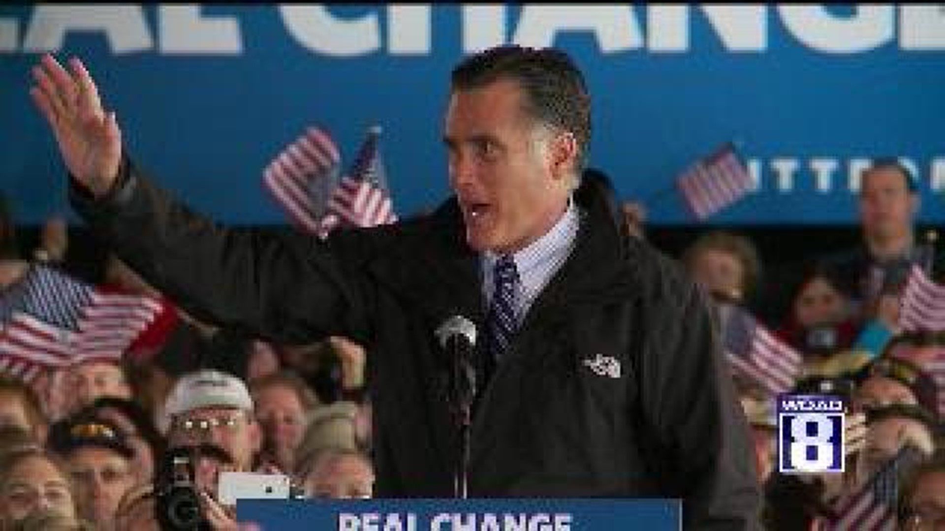 Romney Visits Dubuque