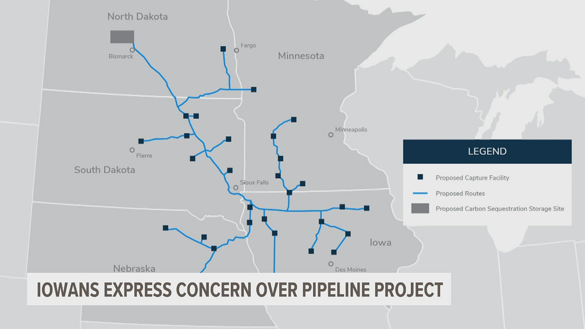 The Iowa Utilities Board held a hearing this week on a proposed carbon capture pipeline. Discussions regarding the pipeline have been ongoing since the initial plan.