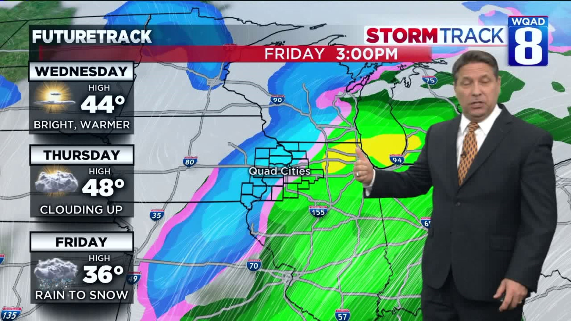James tracking another system later this week