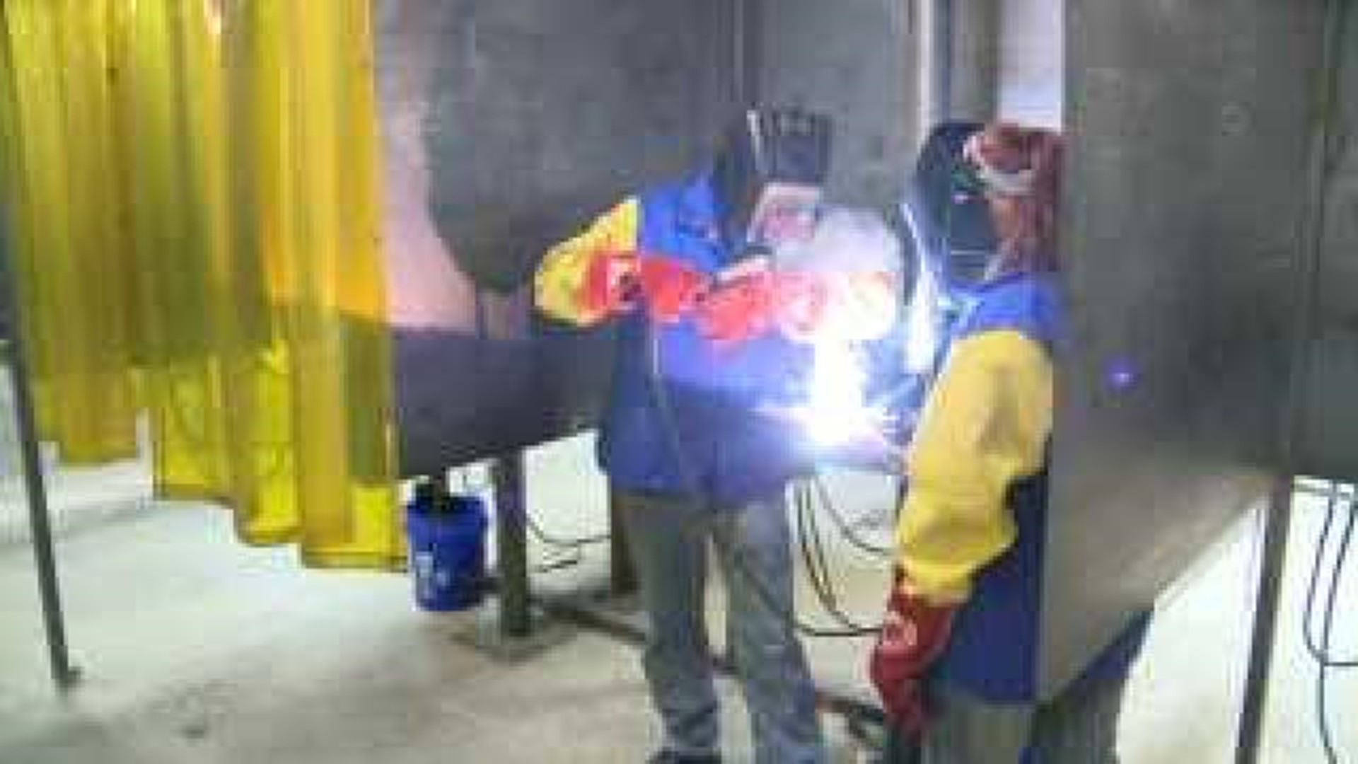 Father-daughter welding students forge bond in class