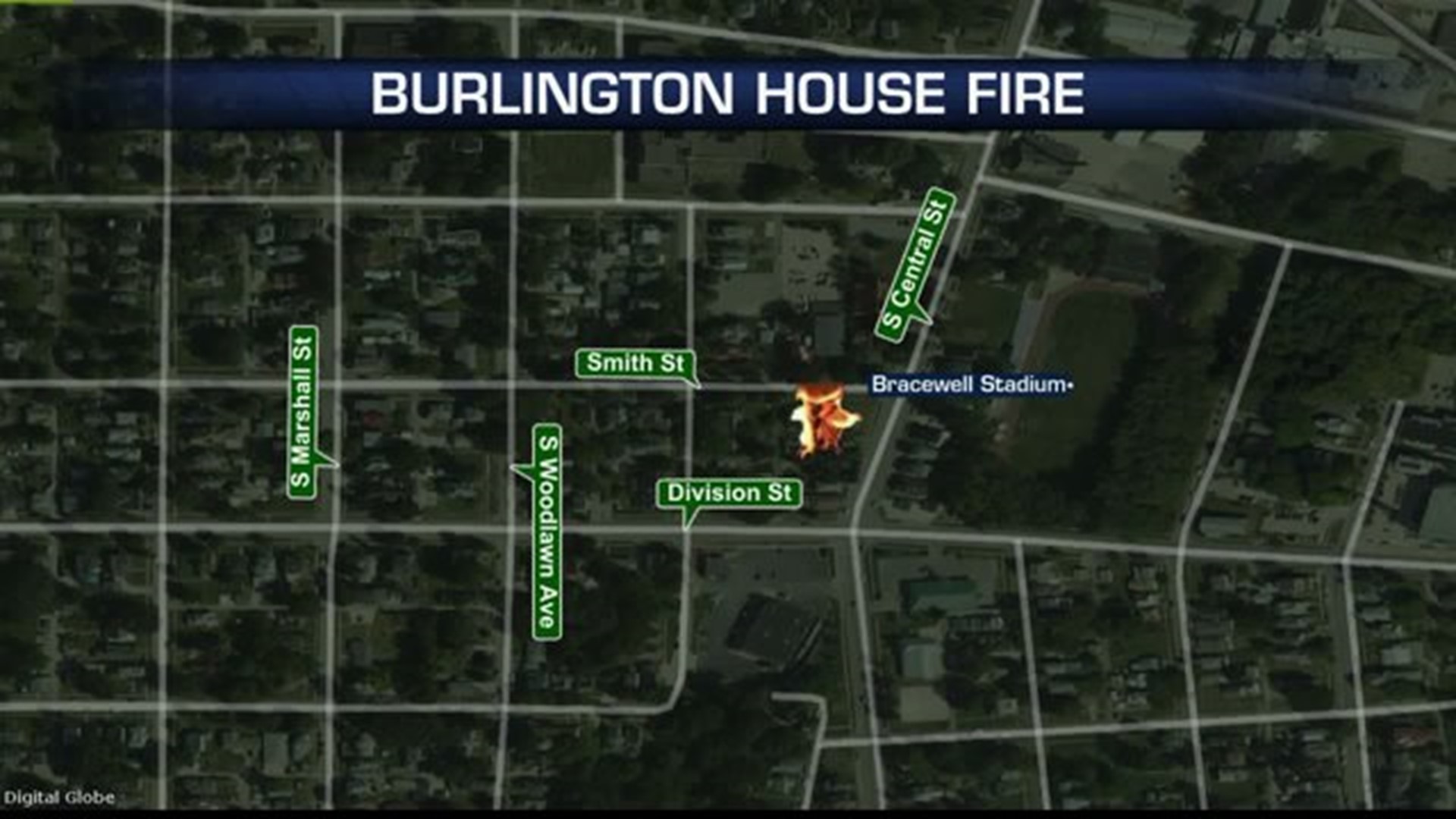 Flames burn through deck, attic of Burlington, IA home