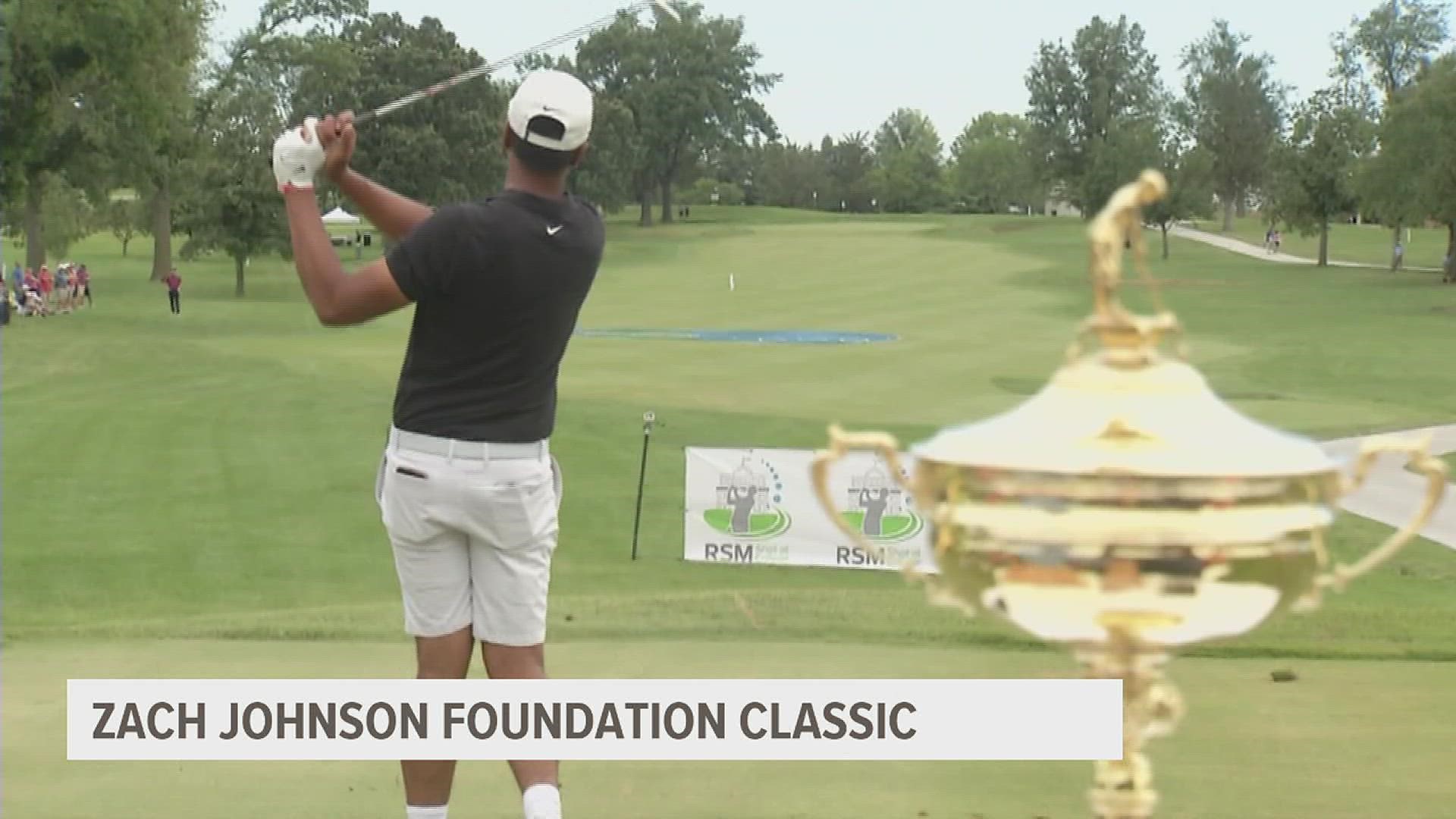 Zach Johnson's Foundation Classic is back in Cedar Rapids, bringing familiar faces to Elm Crest Country Club to raise money and teach kids.