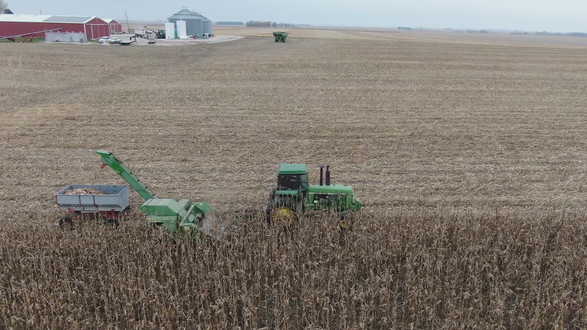 Gov. Kim Reynolds extended her harvest proclamation, and two advancing bills in Iowa's House would block the use of eminent domain for carbon pipelines. 