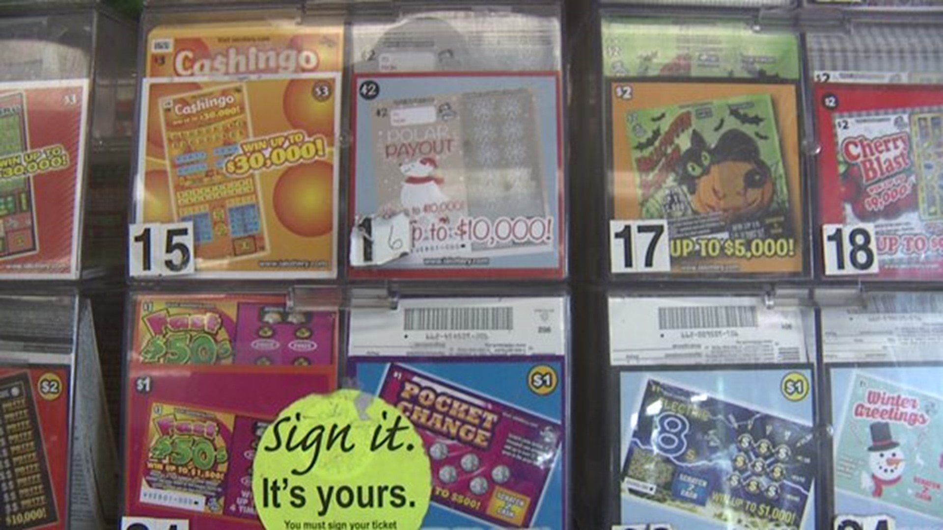 Illinois Lottery setback