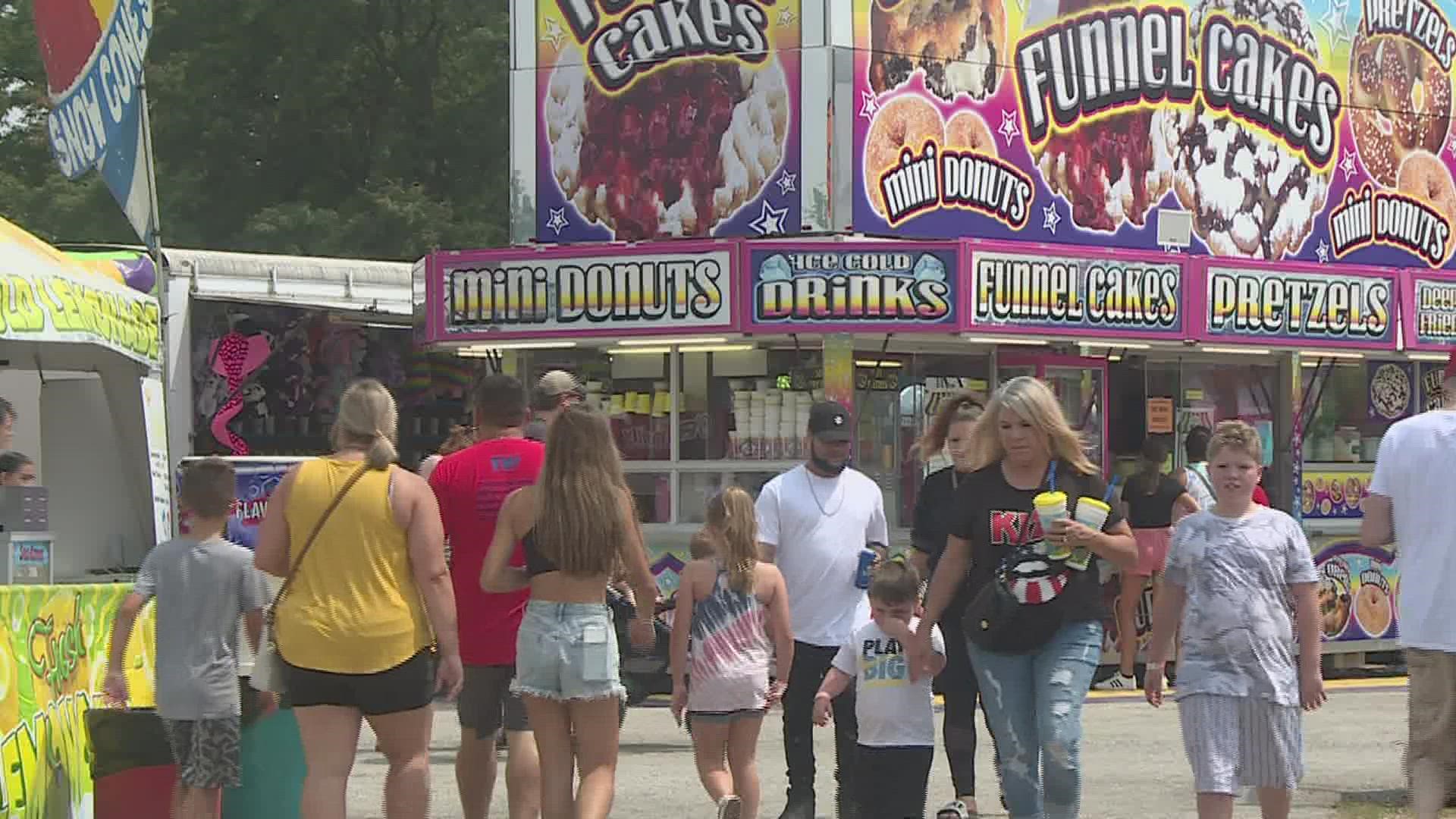 Daily admission will grant you access to most of the fairgrounds, excluding the Grandstand concerts. Only Fun Card holders are allowed admission after 9 p.m.