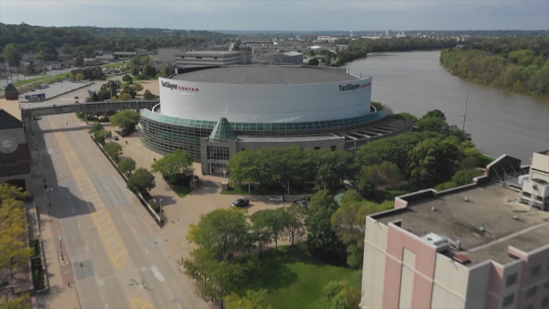 The site will be held in the parking lot of the TaxSlayer Center.