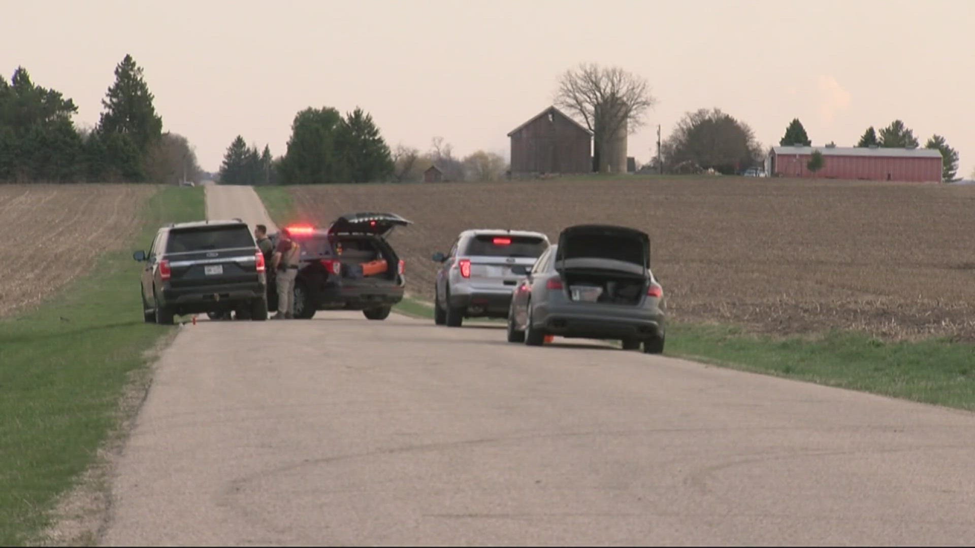 Three people are dead following a bi-state crime spree that started in Dubuque County, Iowa, and ended with a police stand-off in Dane County, Wisconsin.