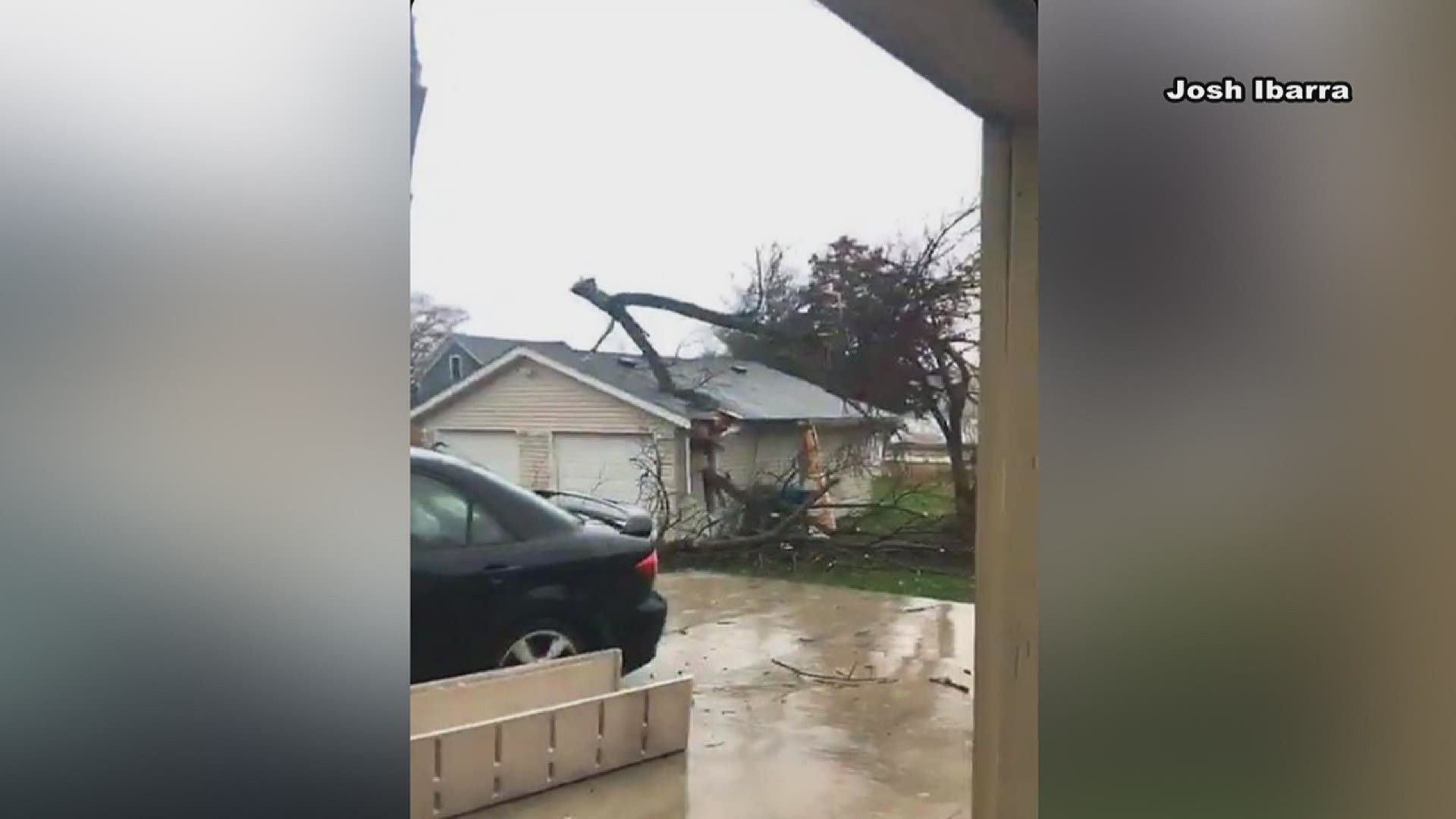 Thunderstorms and tornado warnings took over the afternoon on November 10th.