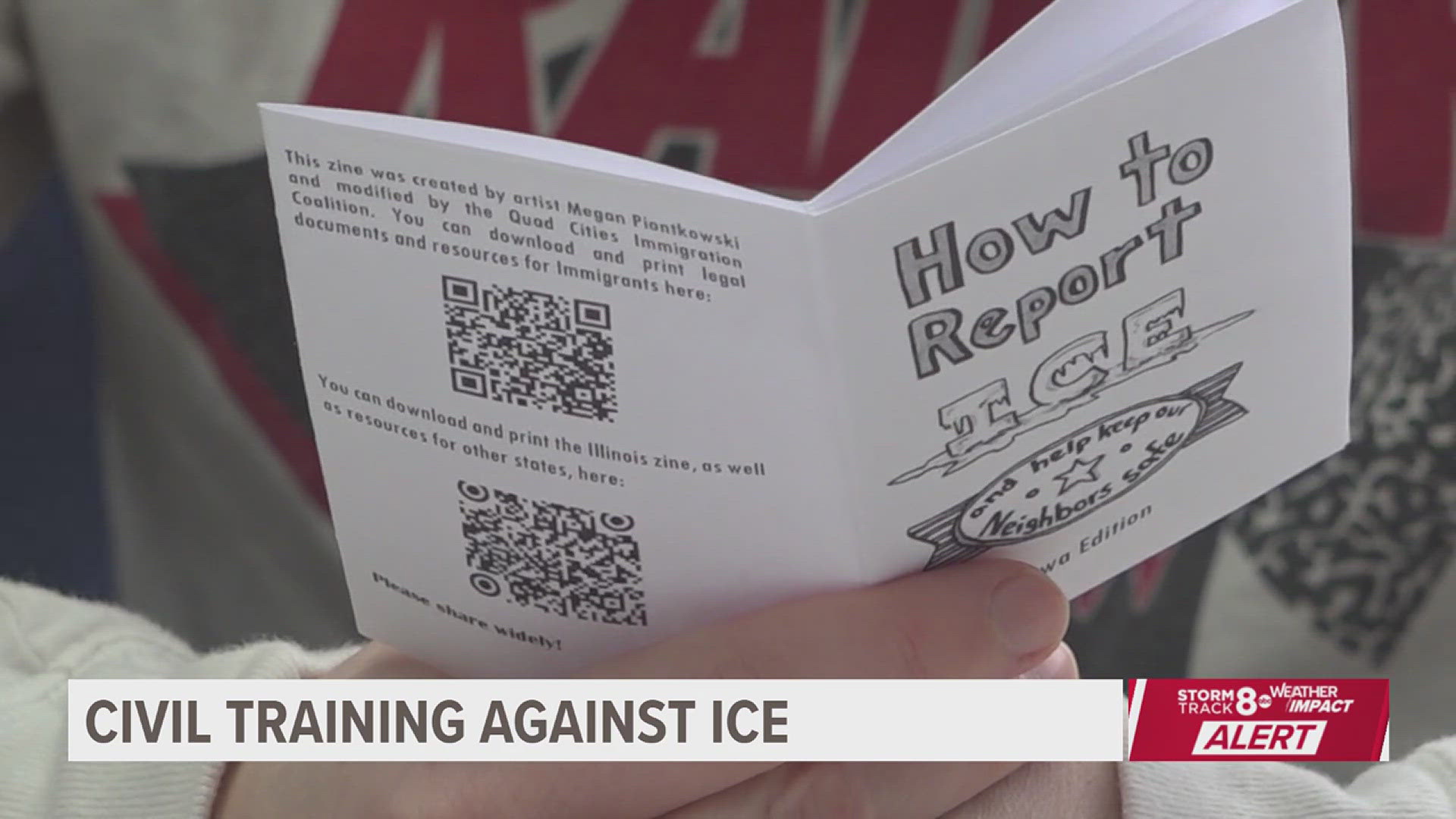Chicago alderperson appears in Davenport for ICE civil training | wqad.com