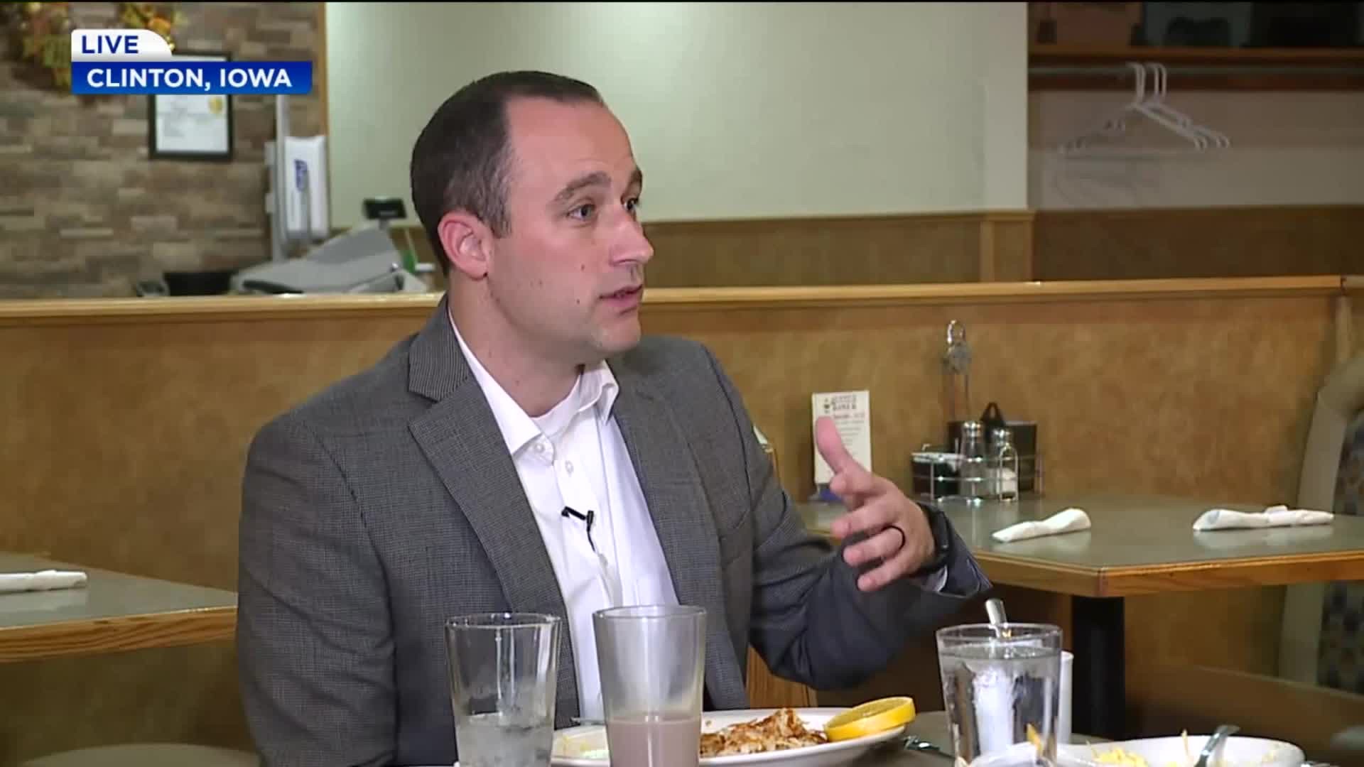Breakfast with... Clinton`s Mayor-Elect Scott Maddasion