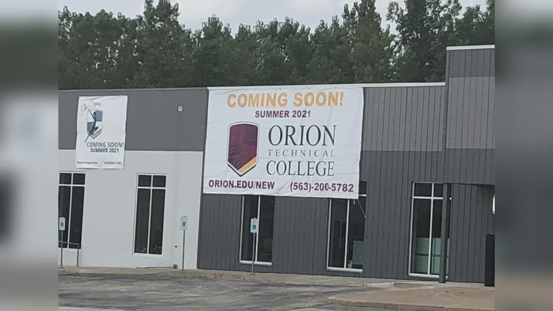Orion Technical College, formerly Hamilton Tech, is moving into the old Gander Mountain on Elmore Avenue in Davenport