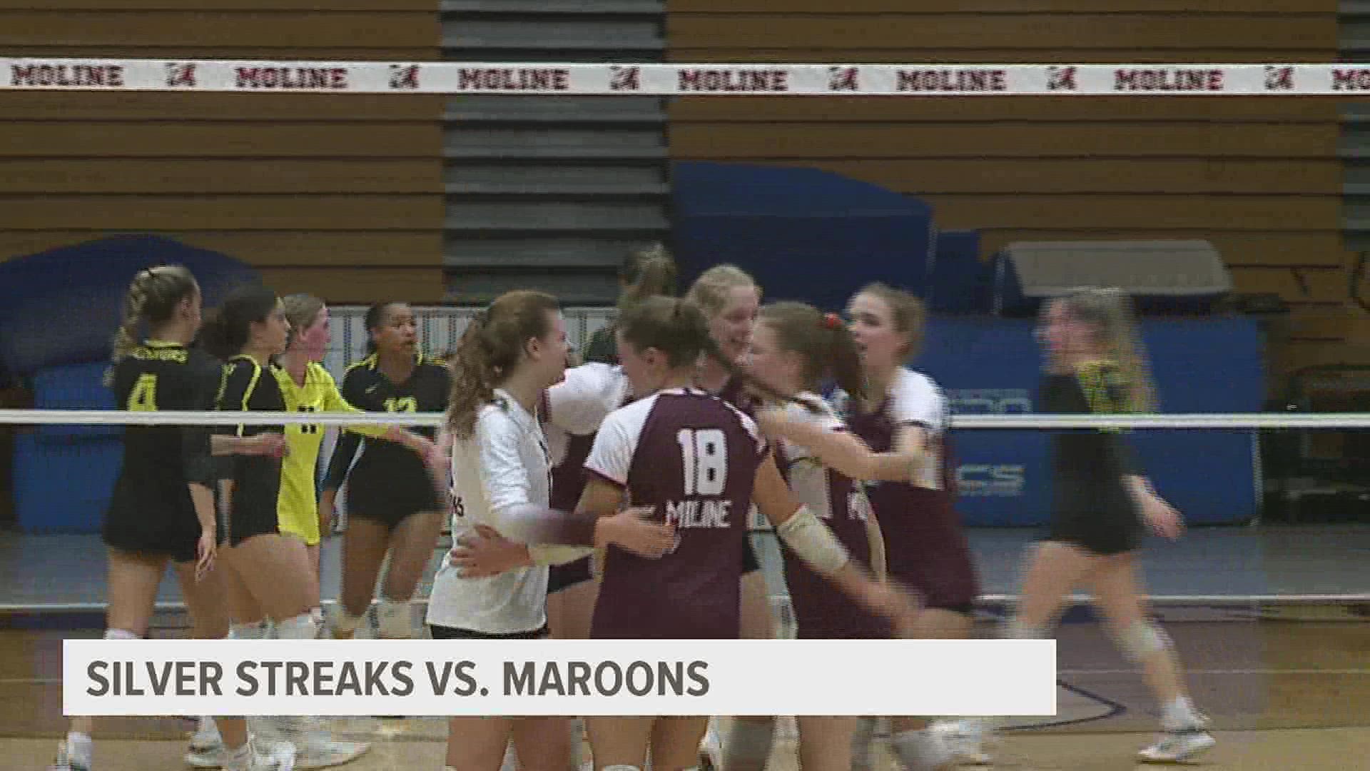 Conference play was busy in the Quad Cities Tuesday night as Assumption, Moline and Pleasant Valley took home wins.