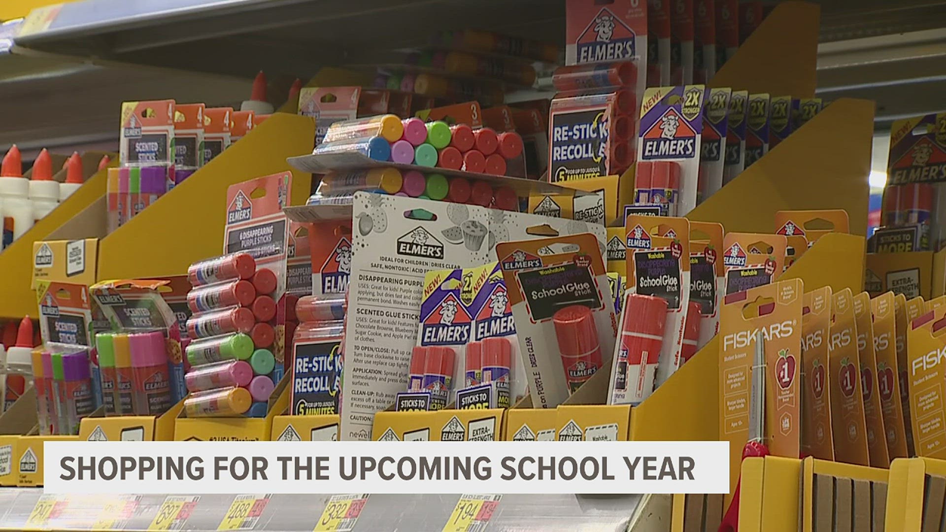 Families look to save on school supply shopping