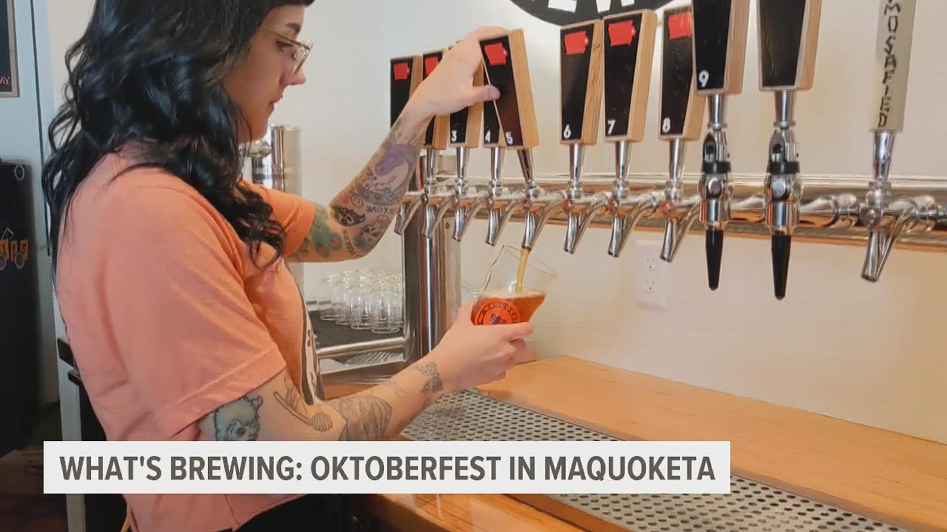 Maquoketa Brewing has plenty of events and beers planned out this fall, from Thirsty Thursdays to Oktoberfest on Saturday, Sept. 17.