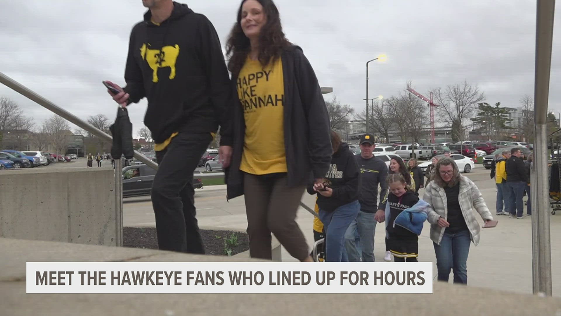 More than 15,000 fans packed Carver-Hawkeye Arena to watch the game.