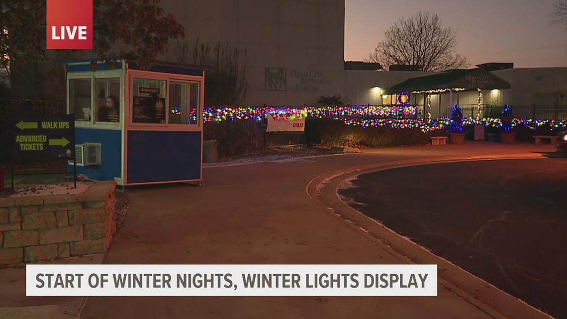 Quad City Botanical Center making the holidays brighter with fantastic display