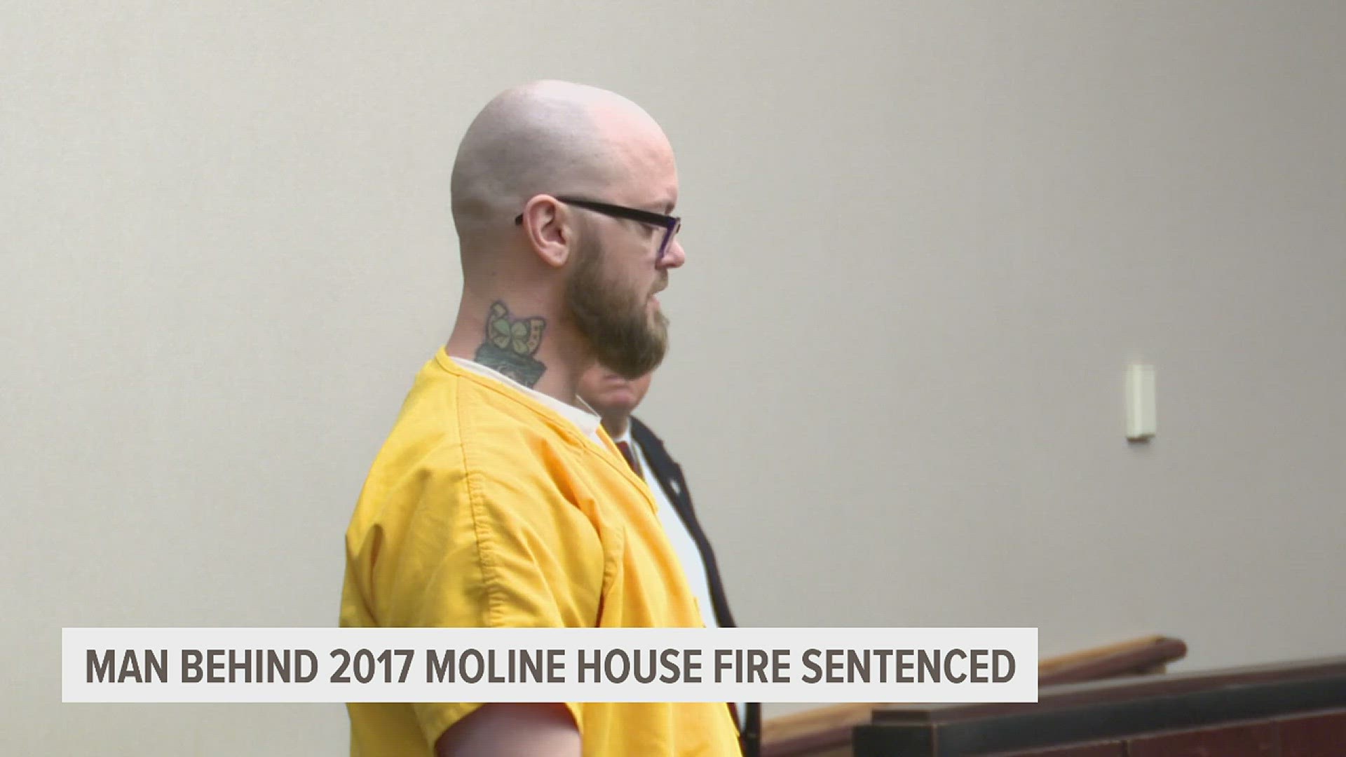 Jason Michael McChurch of East Moline was sentenced to 40 years to the Illinois Department of corrections for the 2017 Moline house fire that killed one person.