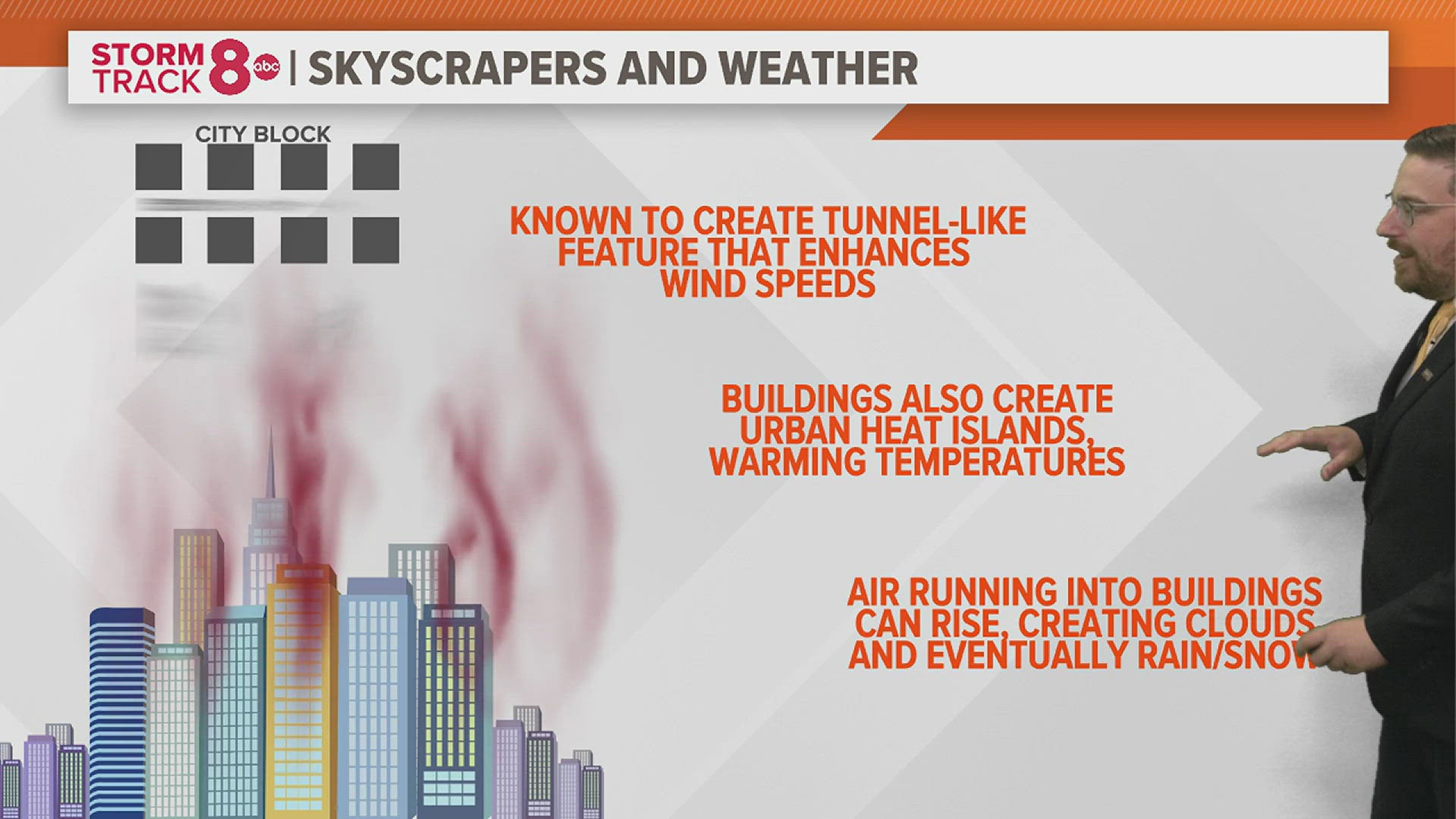 Tall objects, such as skyscrapers and wind turbines can have some noticeable impacts on weather. Here's why.