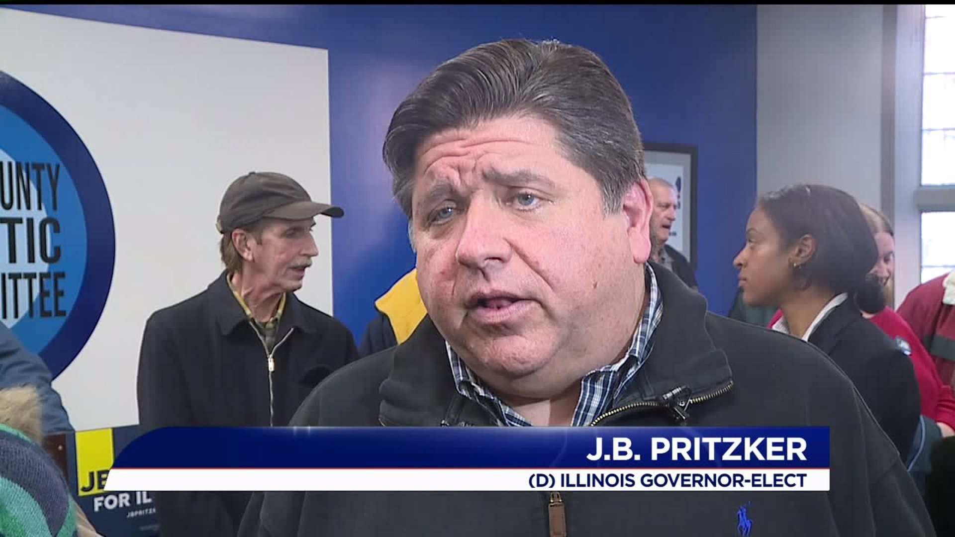 Pritzker Comes To Town