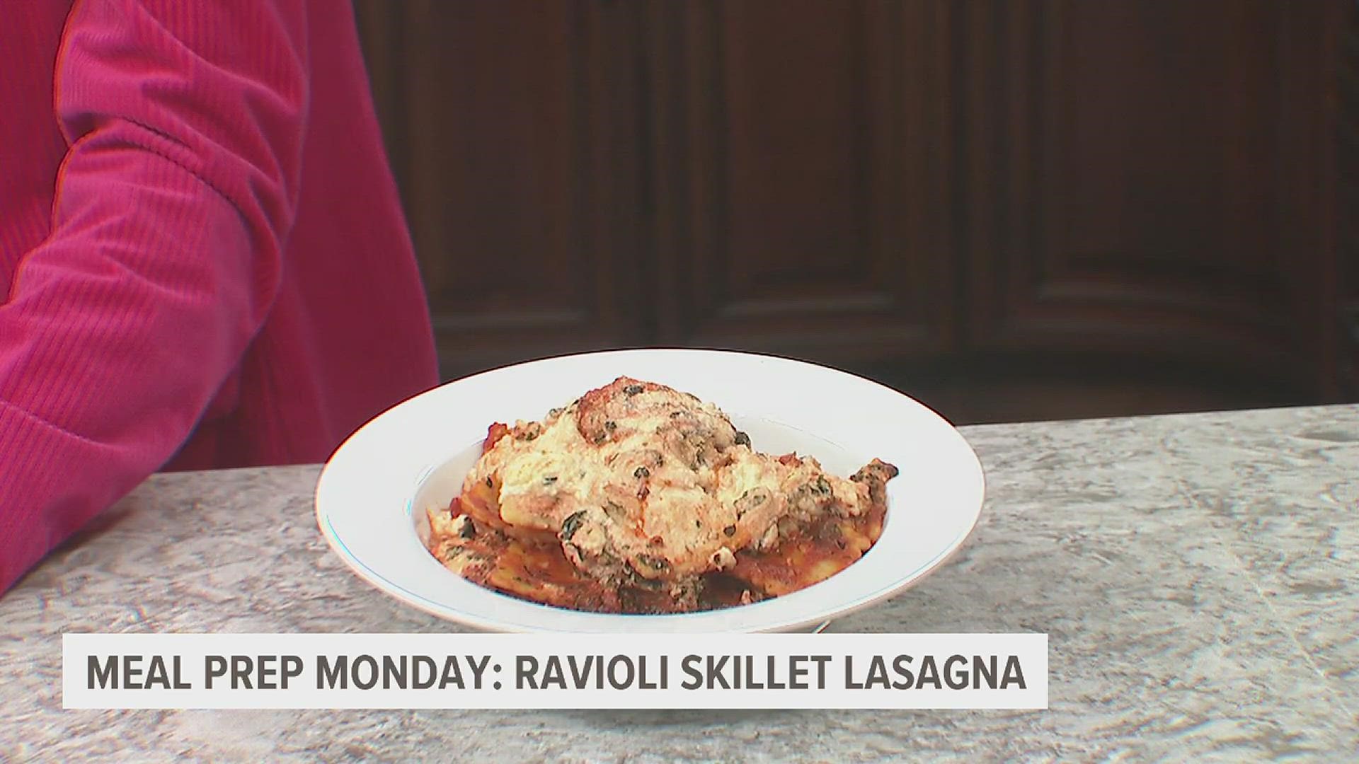 News 8's Shelby Kluver and Hy-Vee Registered Dietician Nina Struss show you how to chef up some delicious ravioli skillet lasagna!