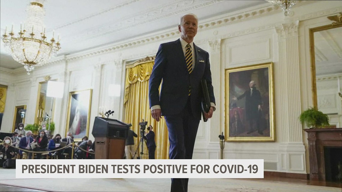 President Biden tests positive for COVID-19, has 'very mild symptoms'