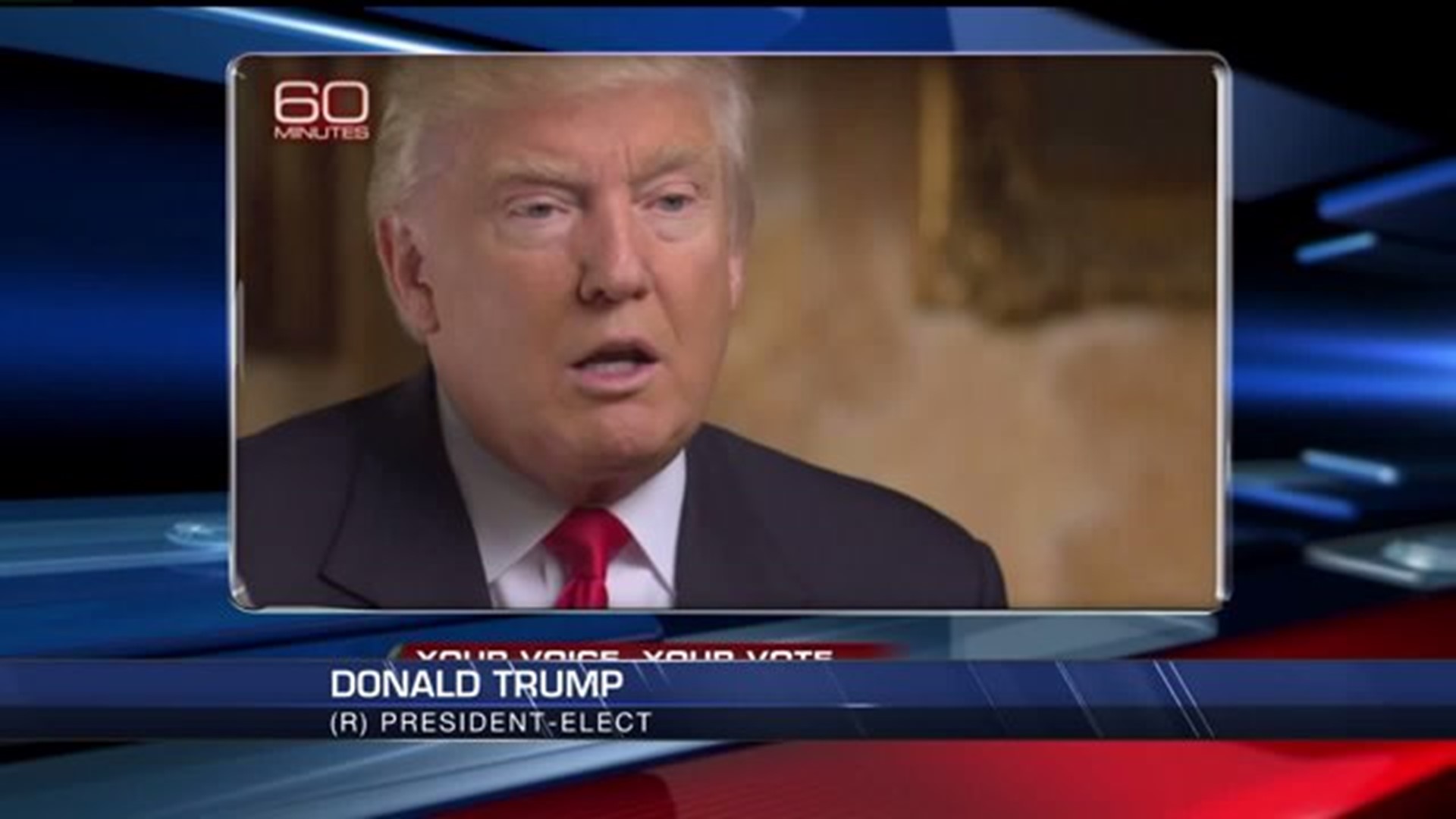 Trump sits down for first interview as president-elect