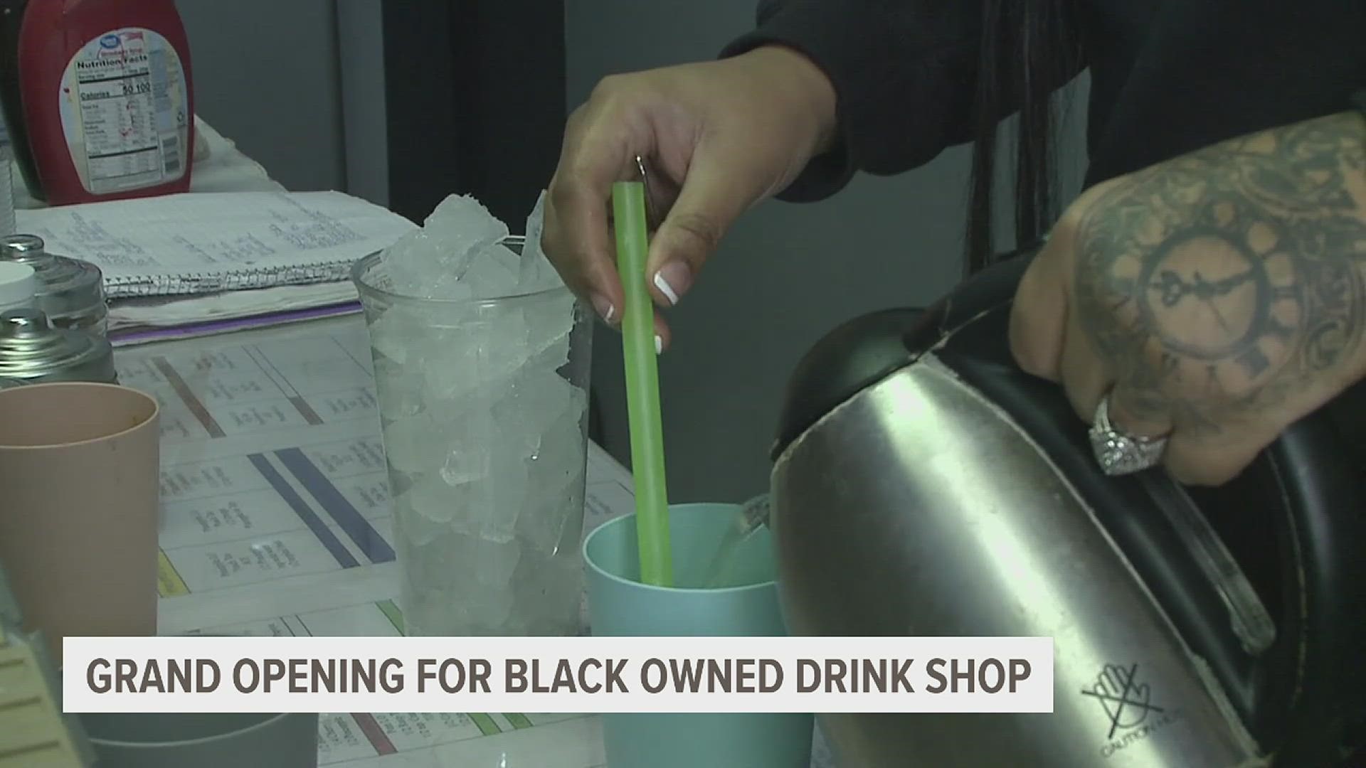 The Black-owned business hopes to impress new customers with its protein shakes, waffles and energy teas when it opens Wednesday afternoon.