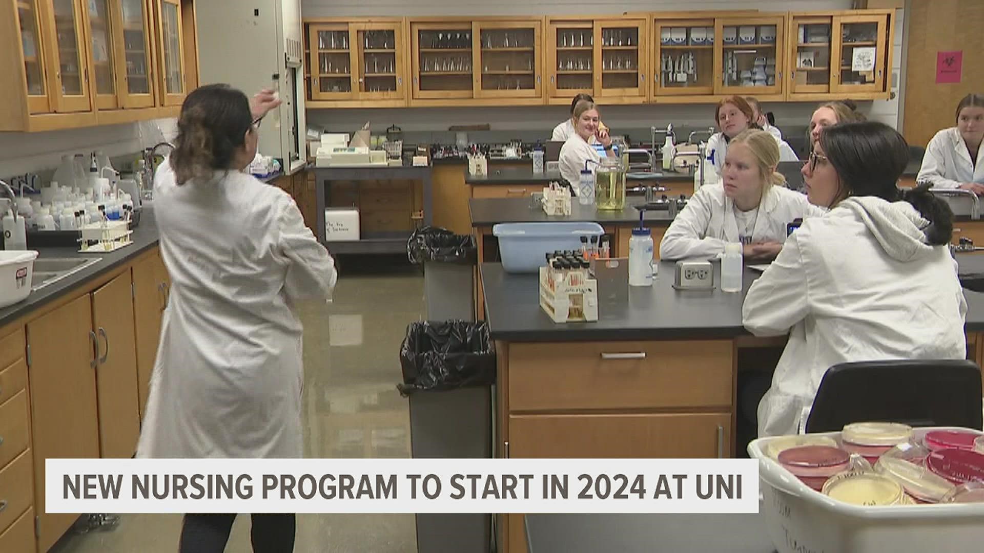 Spurred on by a growing nurse shortage across the country, UNI officials say the new program will be just what Iowa health care needs.