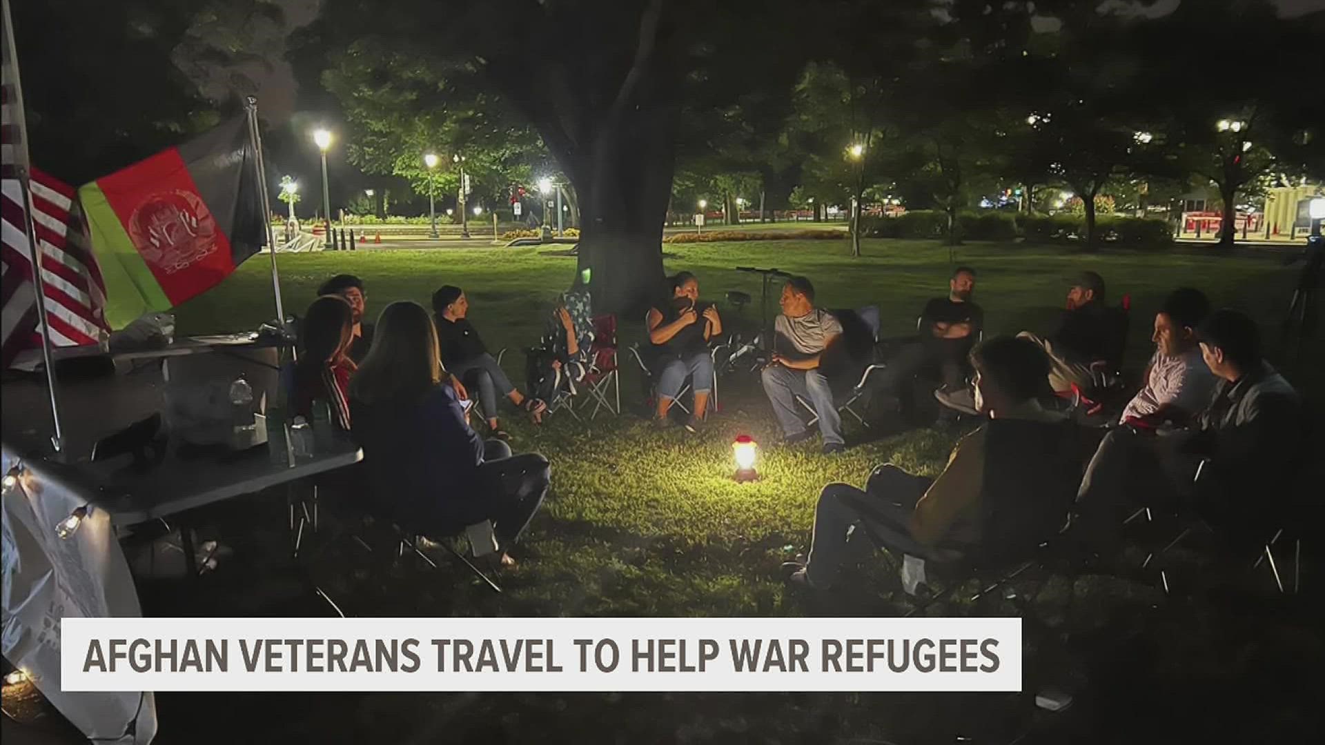 A group of veterans are traveling across the nation to help spread awareness of Afghan Adjustment Act in hopes to gain more support.