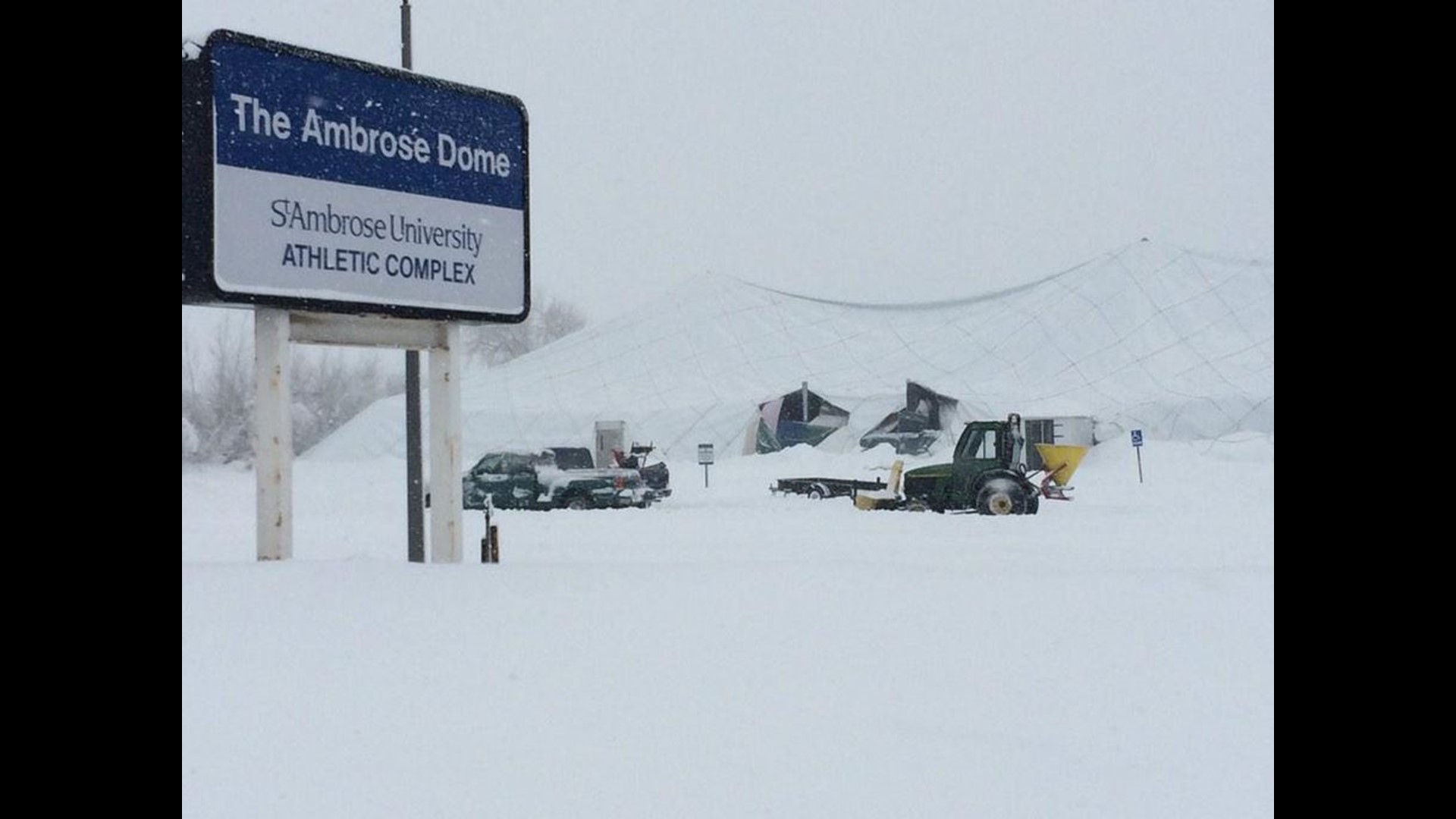 Repairs stalled on St. Ambrose dome