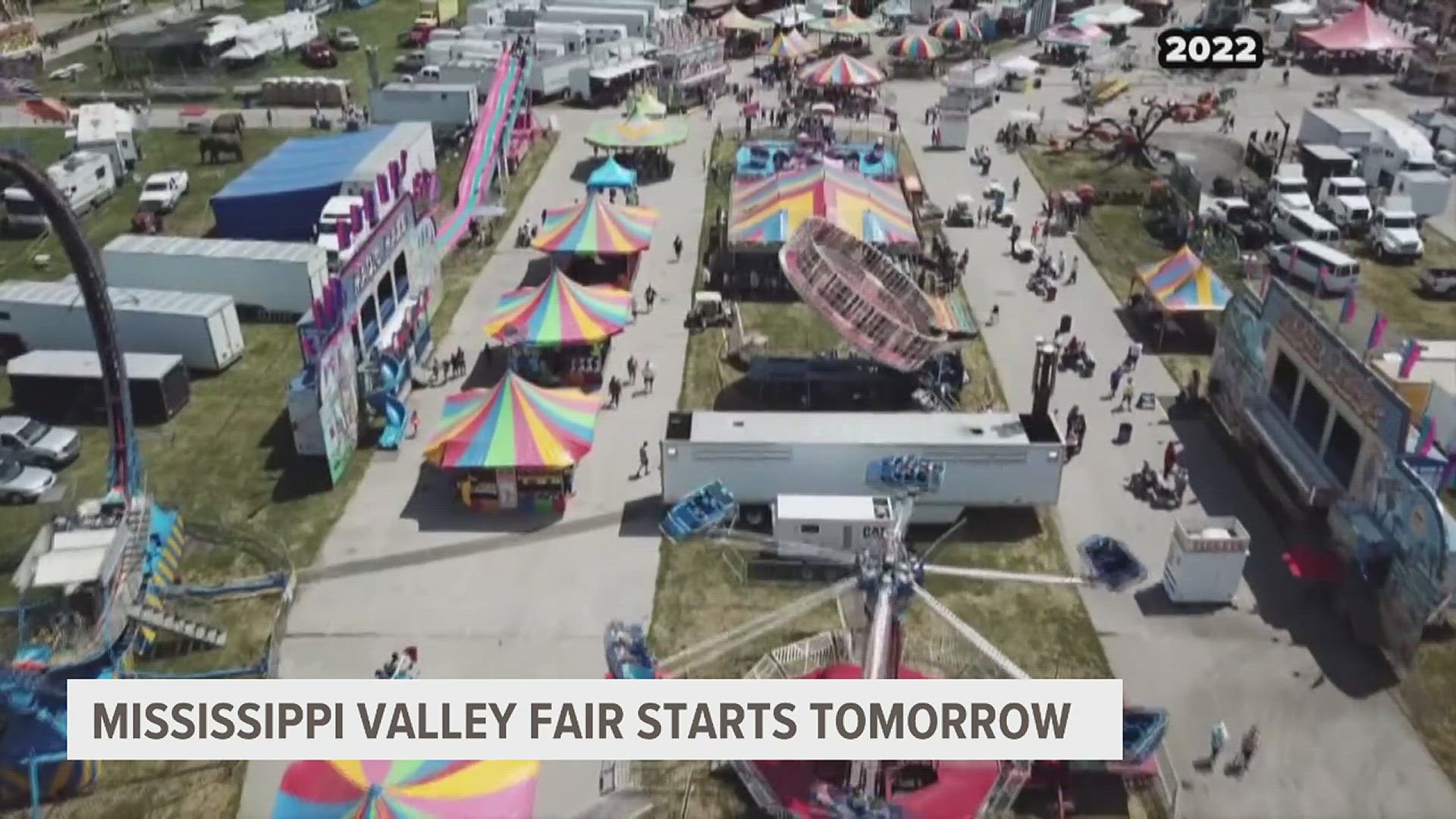 Mississippi Valley Fair starting on Tuesday