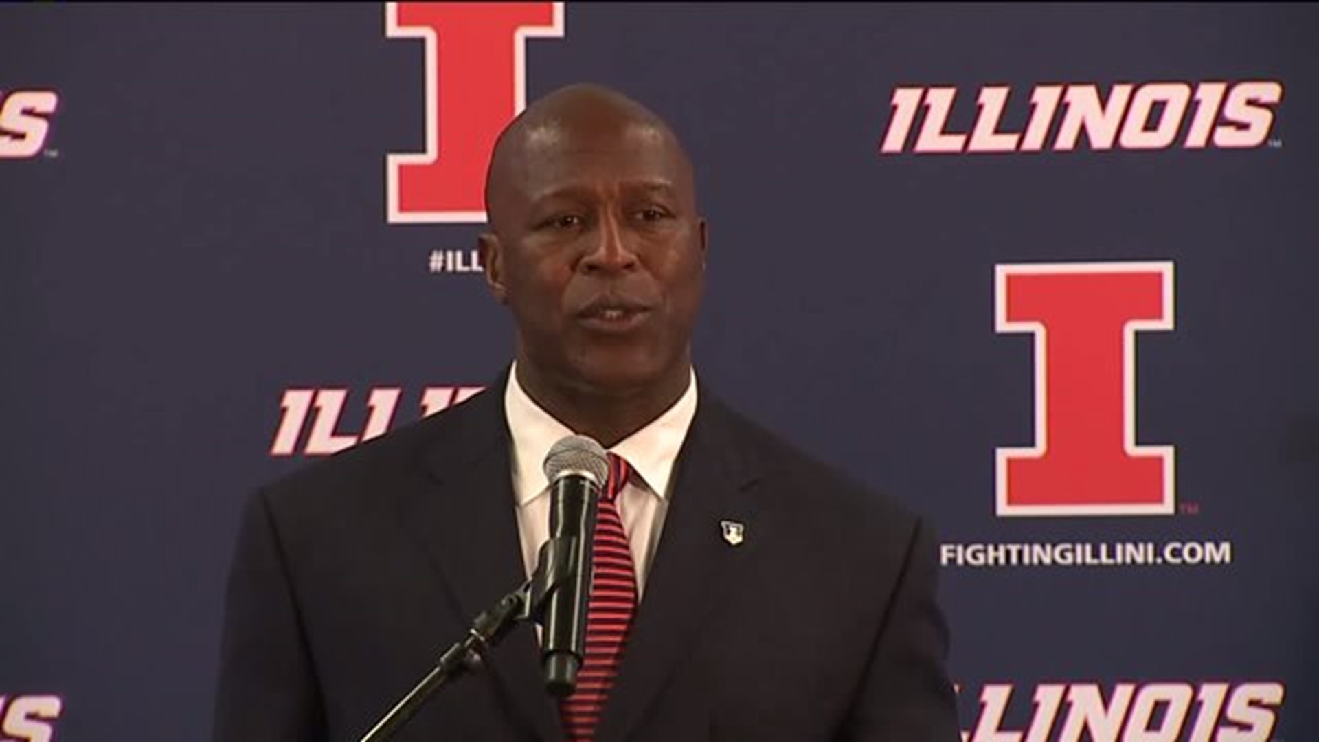 Lovie Smith answers questions at news conference 3-6-16