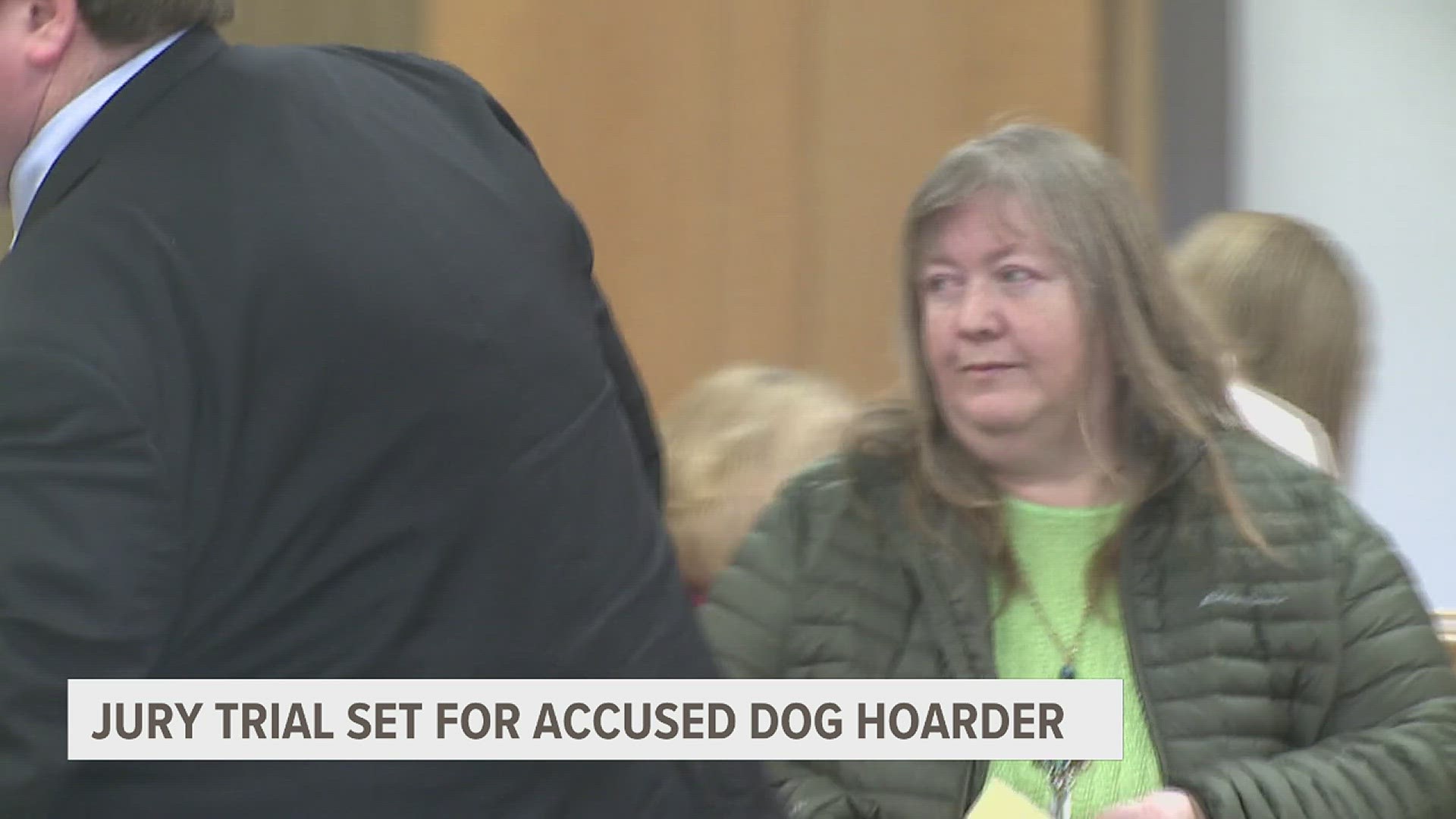 The 59-year-old was arrested in August 2022 after nearly 200 dogs were taken from her home.