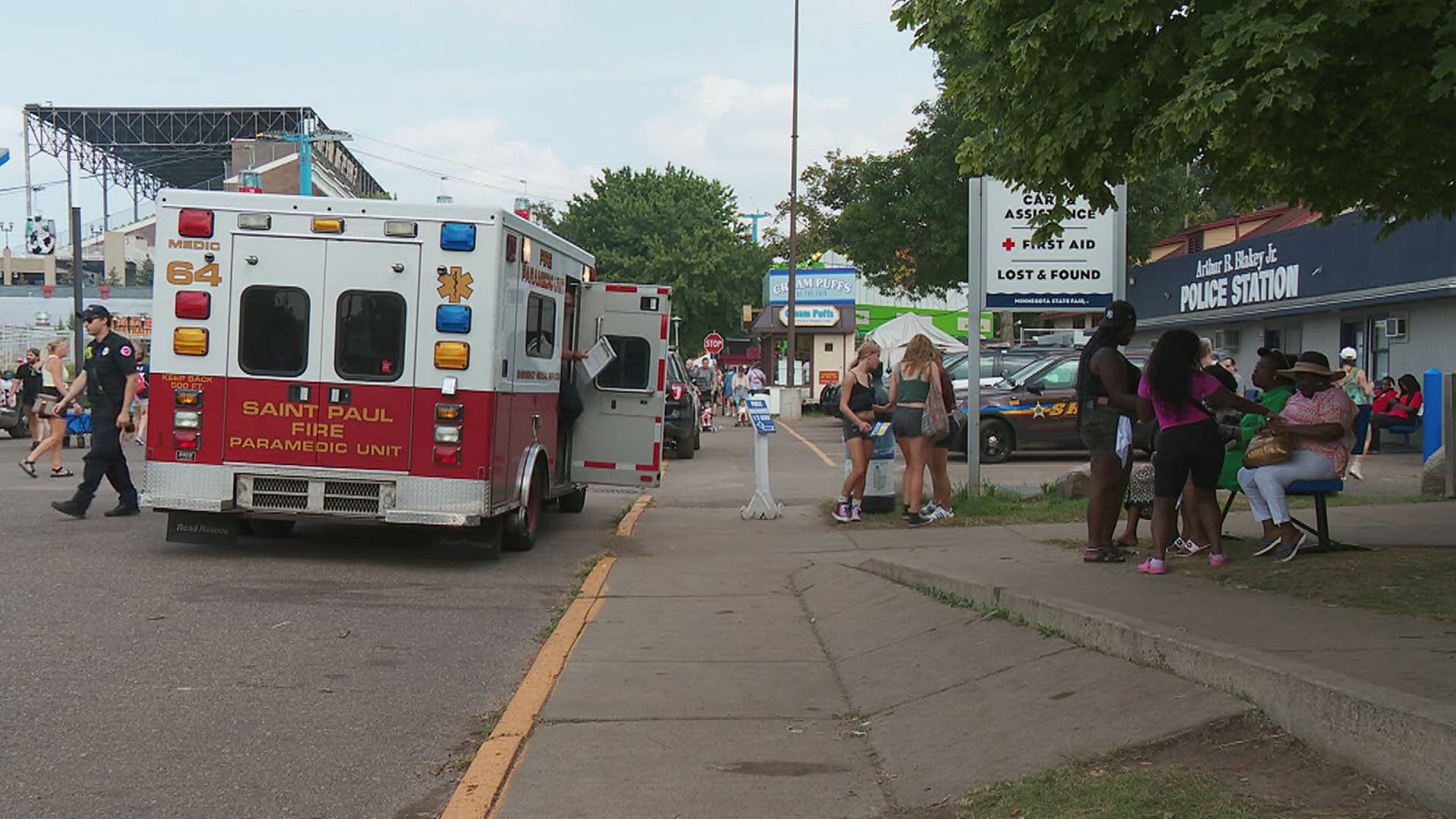 From heat exhaustion to seizures, medical responders at the Minnesota State Fair have already responded to an extra 400 calls for help compared to last year.