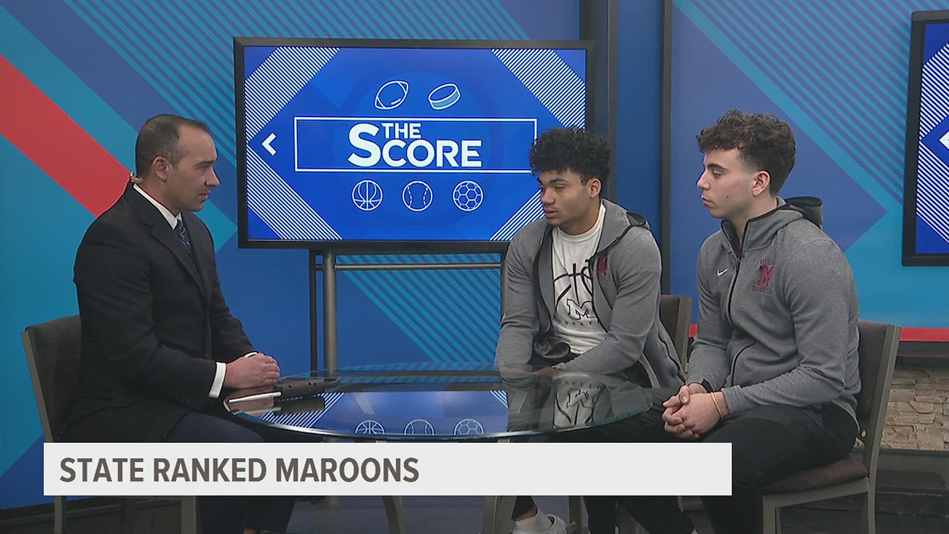 Moline is off to a 17-2 record and ranked 4th in the State. The Marrons have been playing some of the best teams in the area.