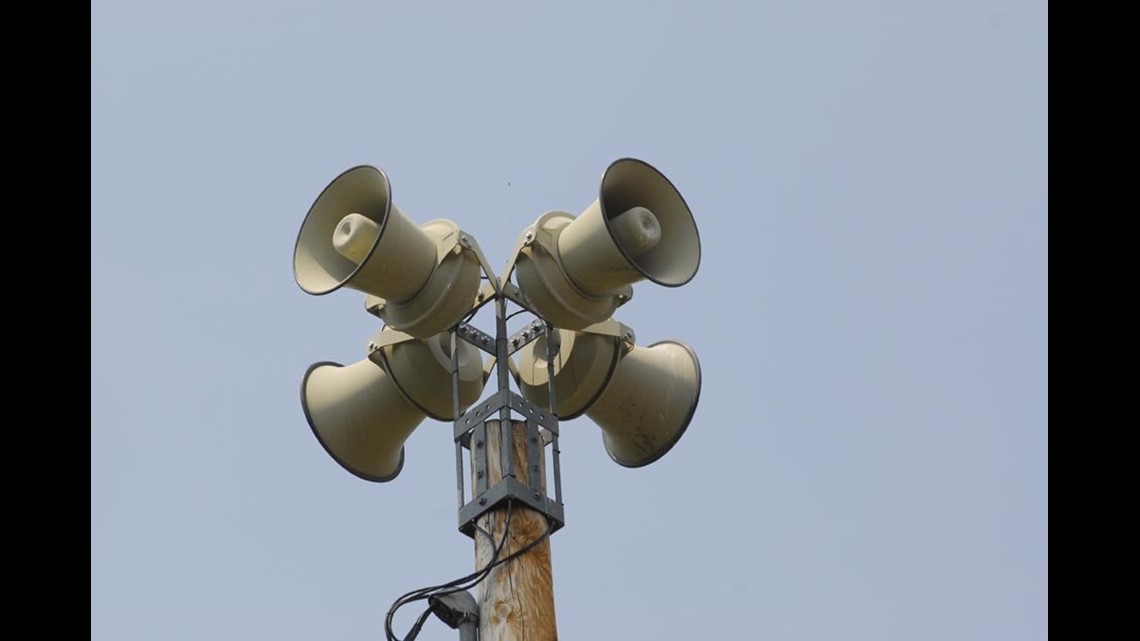 Listen up for the Iowa siren tests
