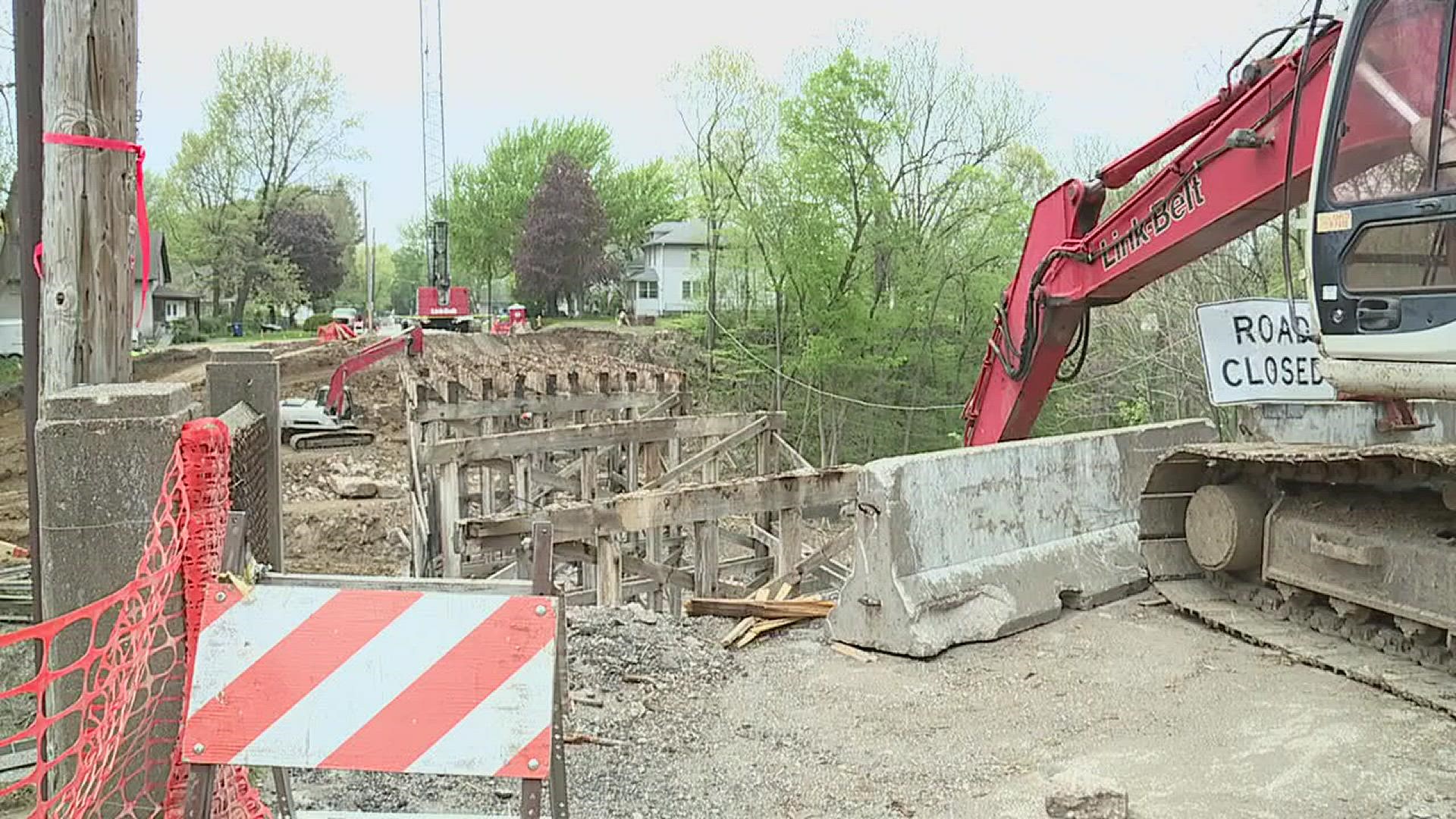 The Elm Street Bridge is ready to open after two years out of commission