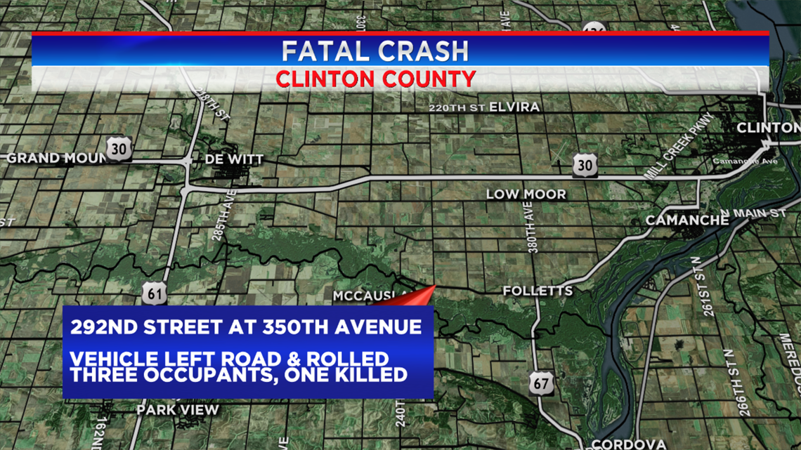 Rural Clinton County Crash Injures Several, Kills One | Wqad.com