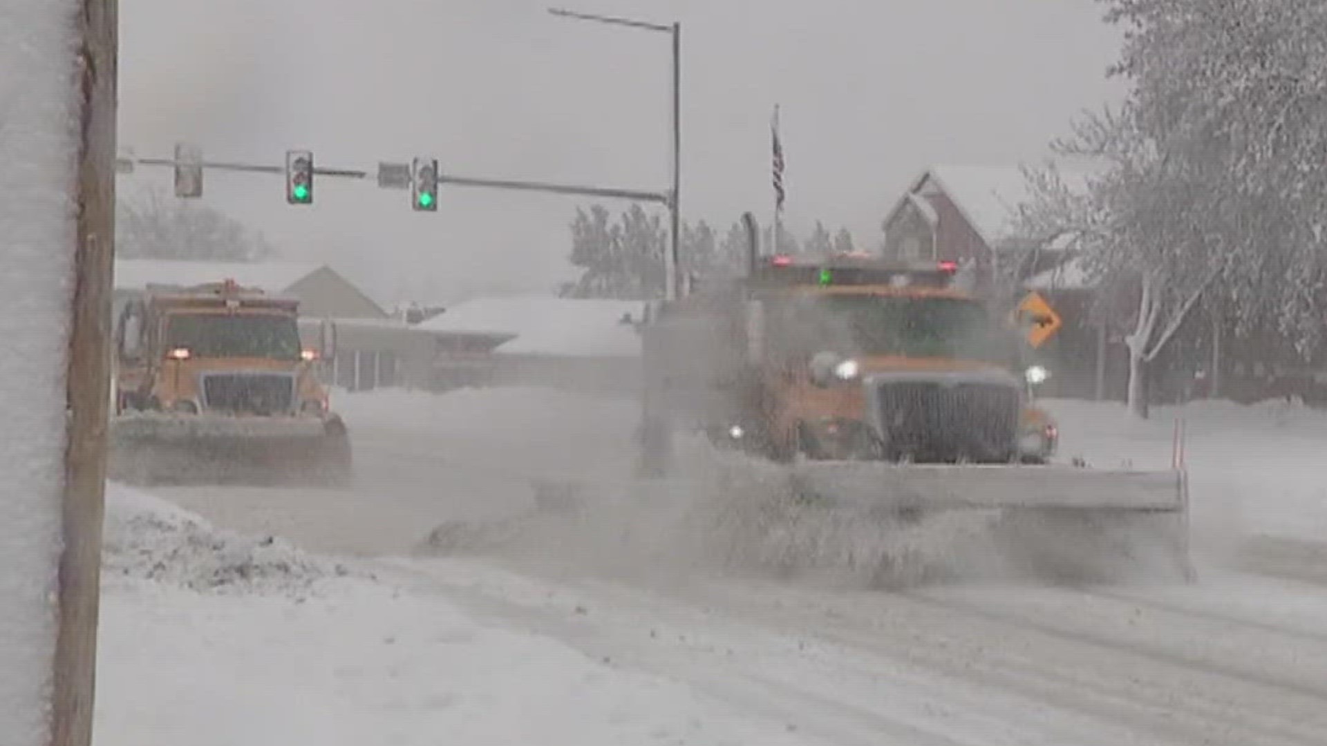 According to hospital officials, they're seeing more senior patients and stranded drivers.