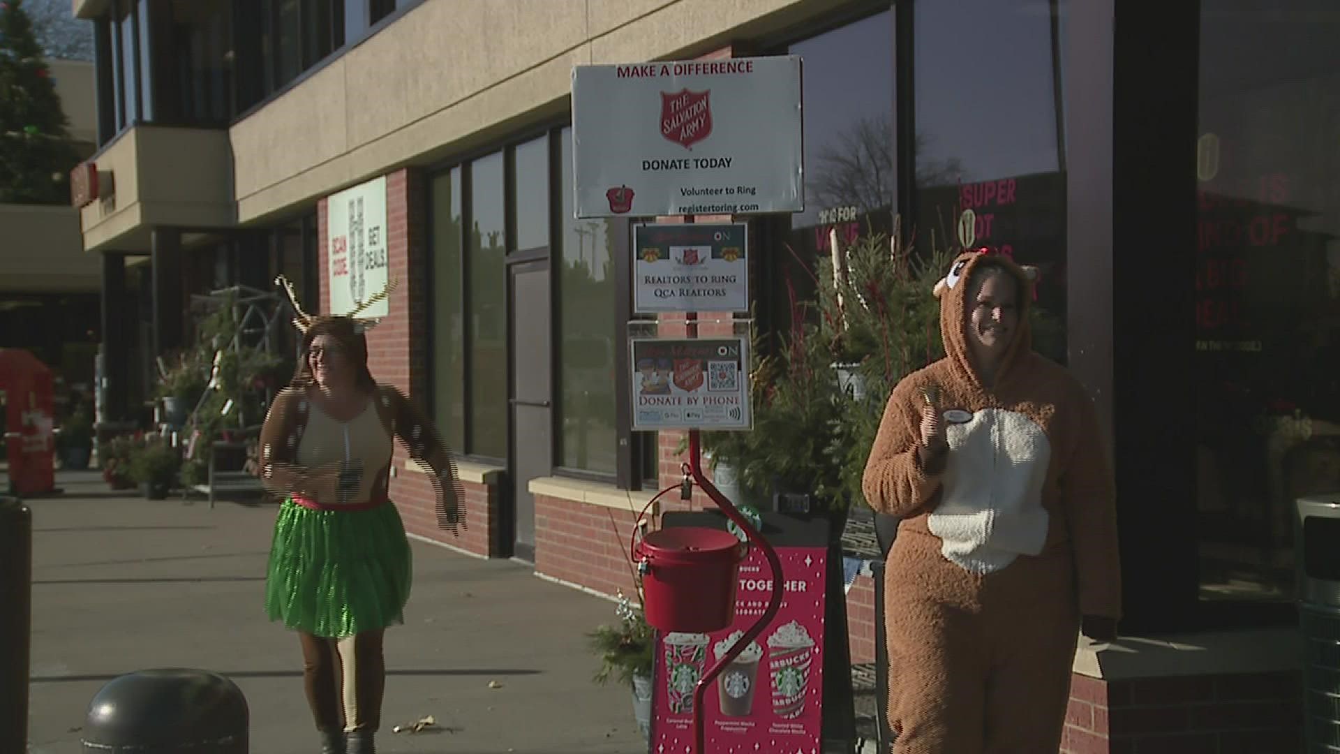 These volunteers went the extra mile in their efforts to help the short-handed Salvation Army this holiday season.