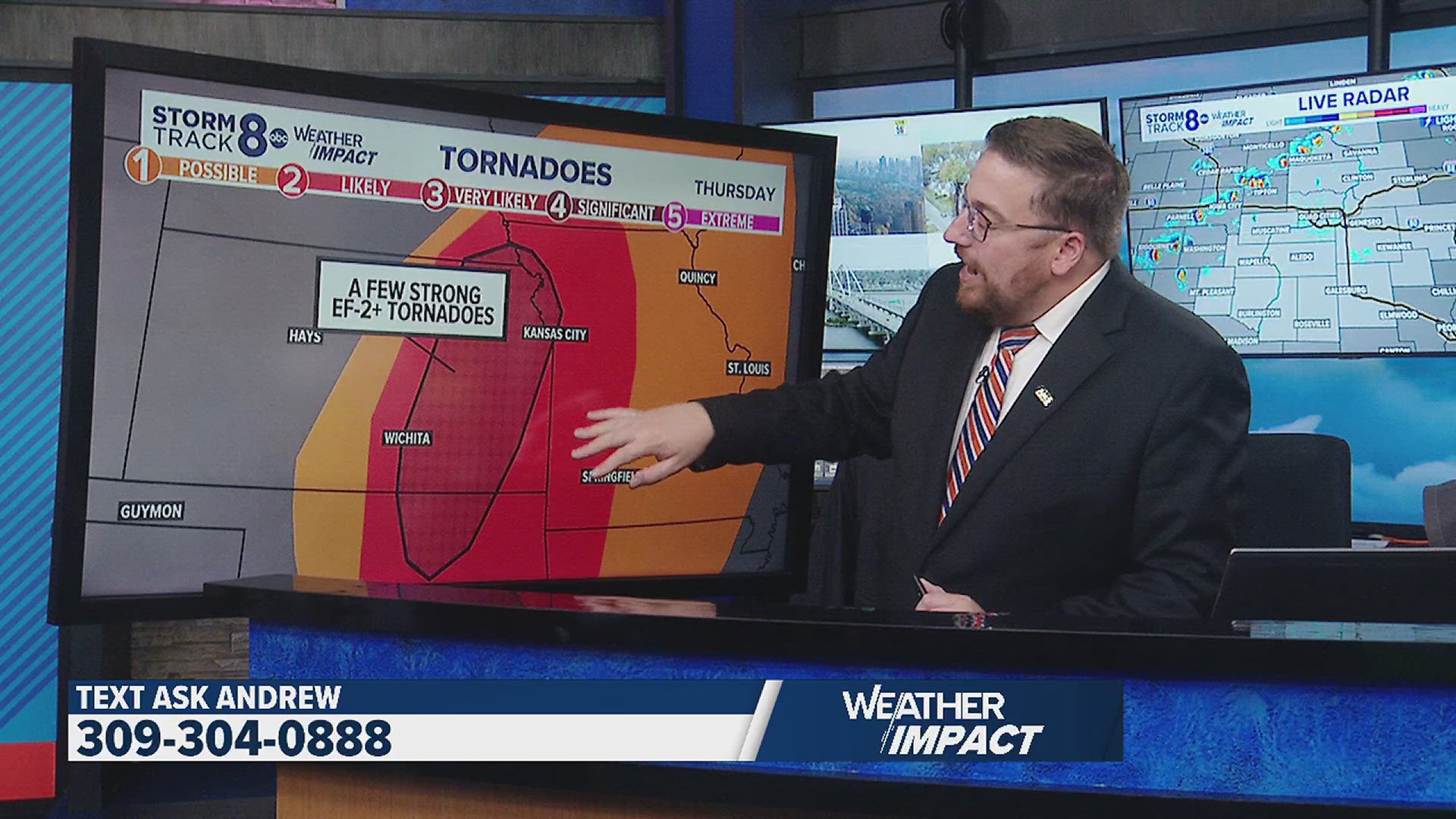 Storm Track 8 Meteorologist Andrew Stutzke is taking Ask Andrew Live every Wednesday from 9-9:30 a.m. Send in your questions now at 309-304-0888.