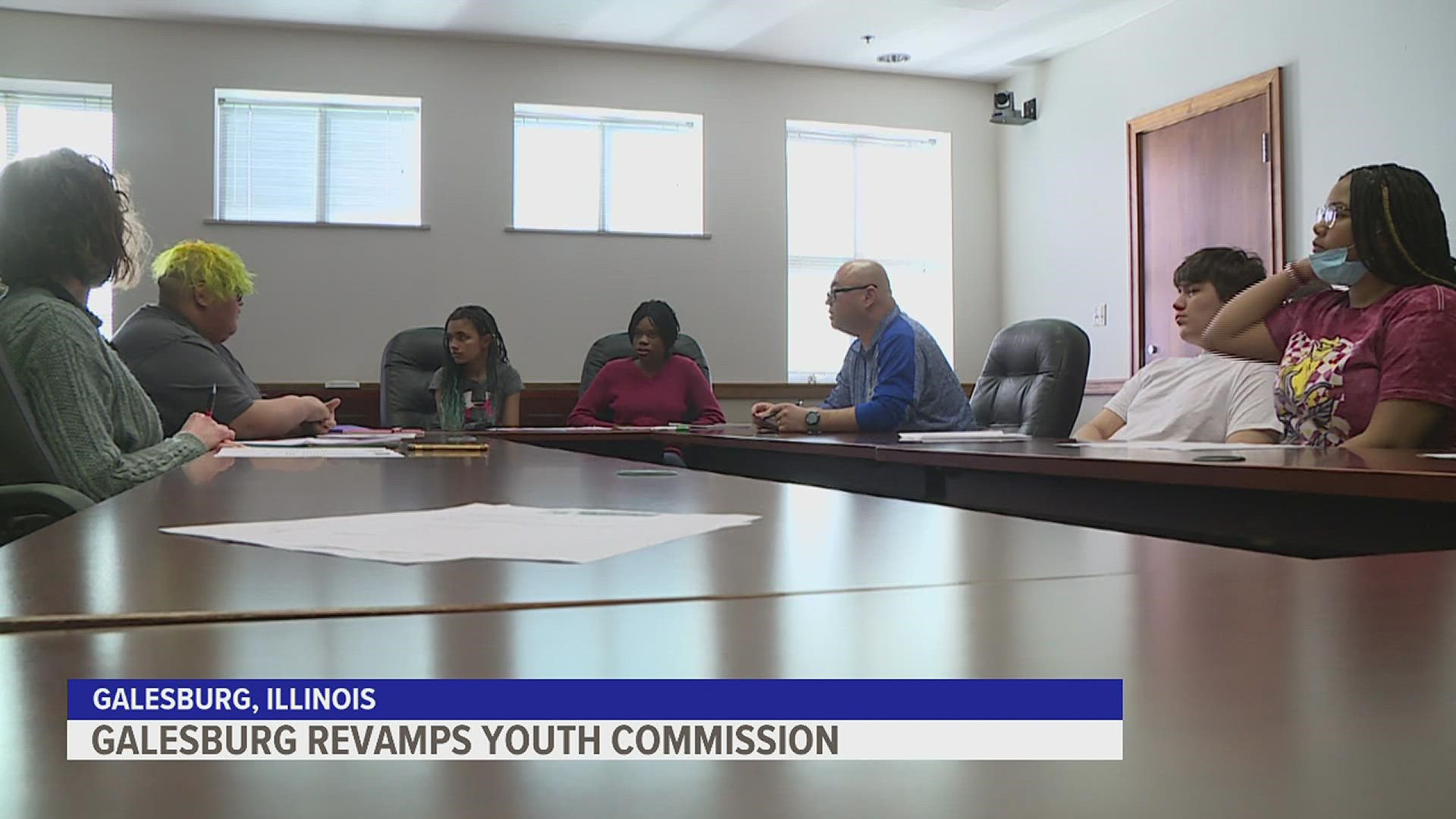 The commission was once made up of only adults, but it now includes mostly children.