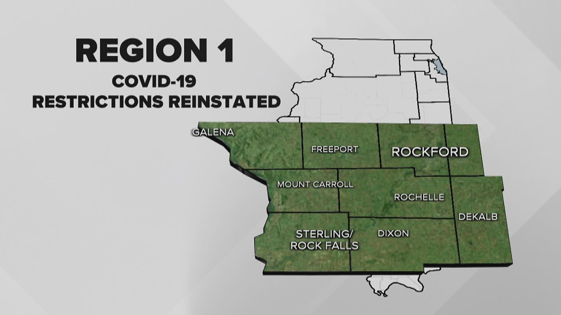 Starting Saturday, October 3, stricter mitigations to help curb COVID-19 will be put in place in Region 1.