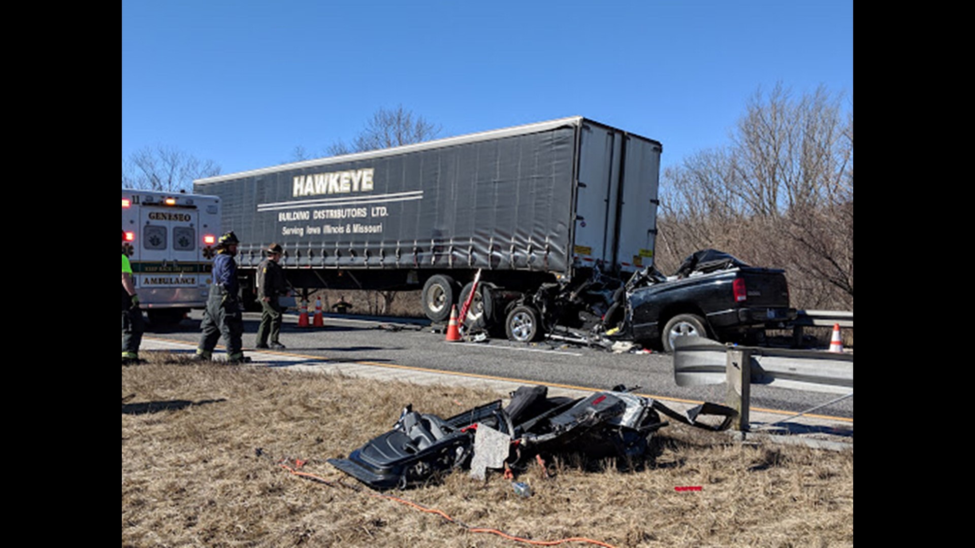 Two killed in I80 crash near Geneseo identified