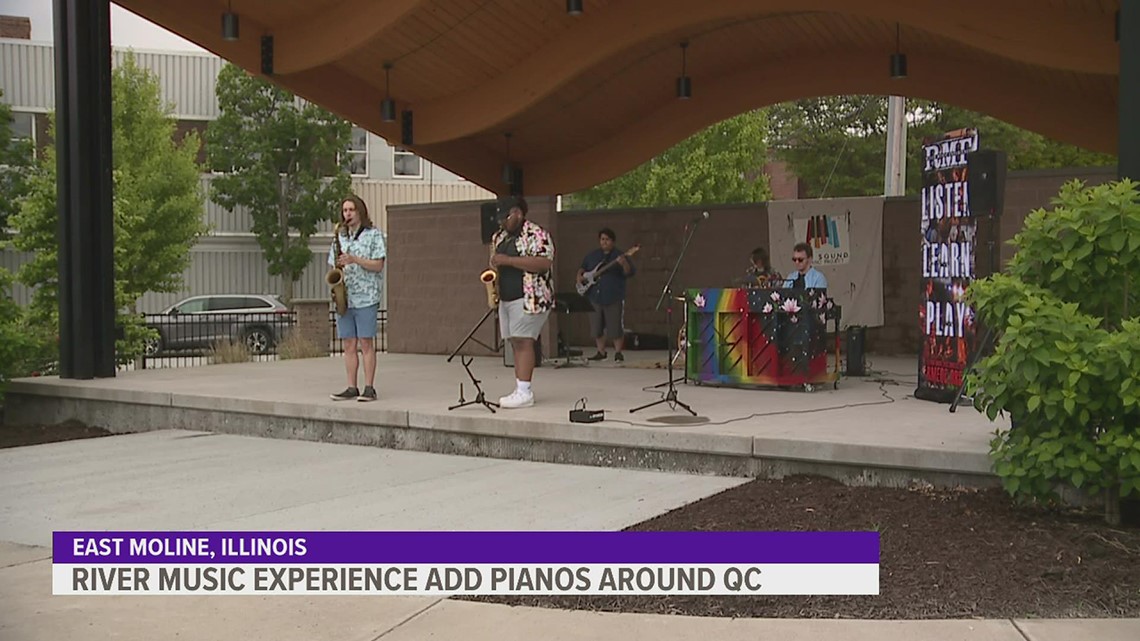 River Music Experience installing 10 pianos throughout QC - Vimarsana News
