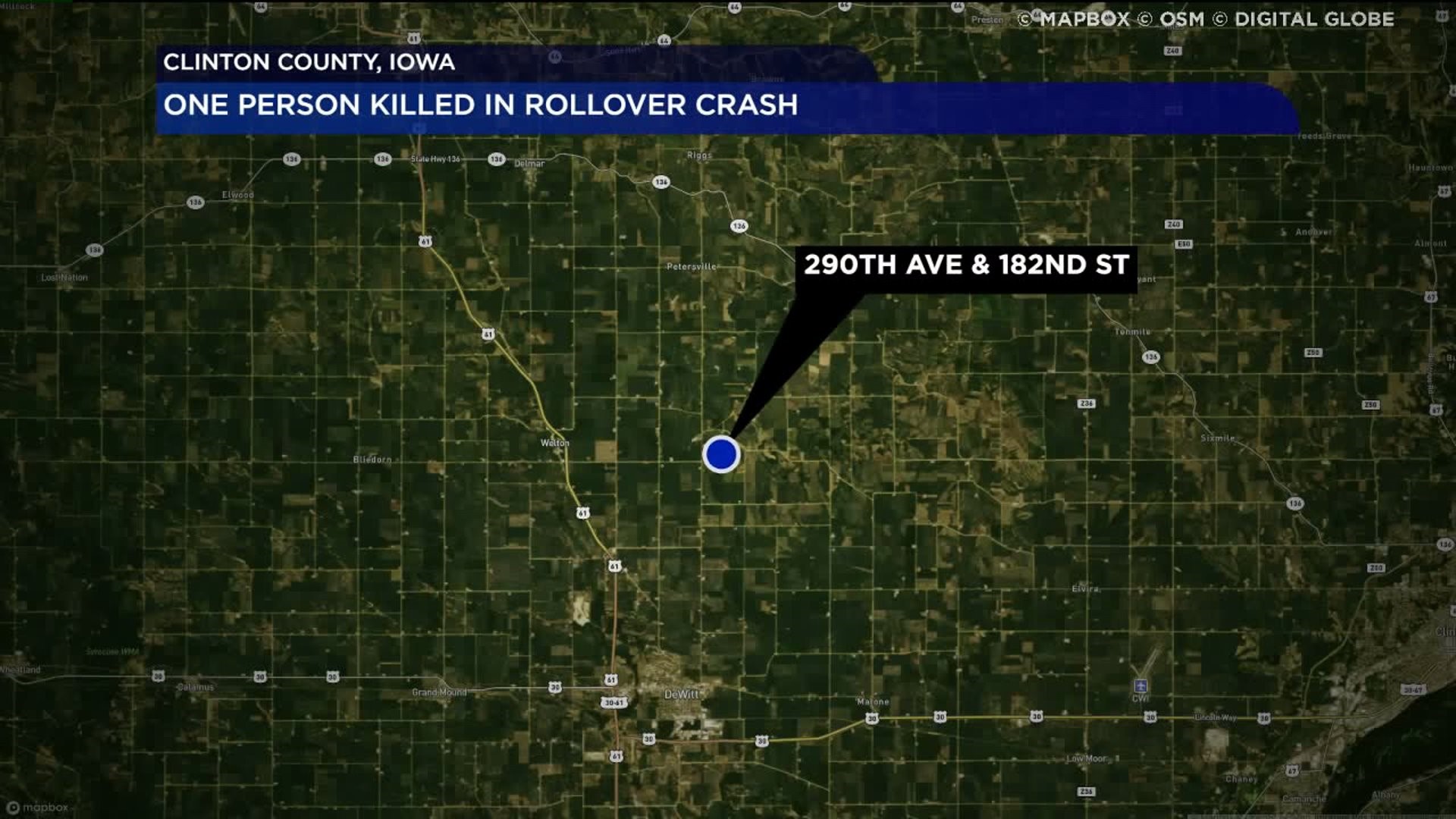 Two fatal Clinton County crashes Saturday, 2 people killed