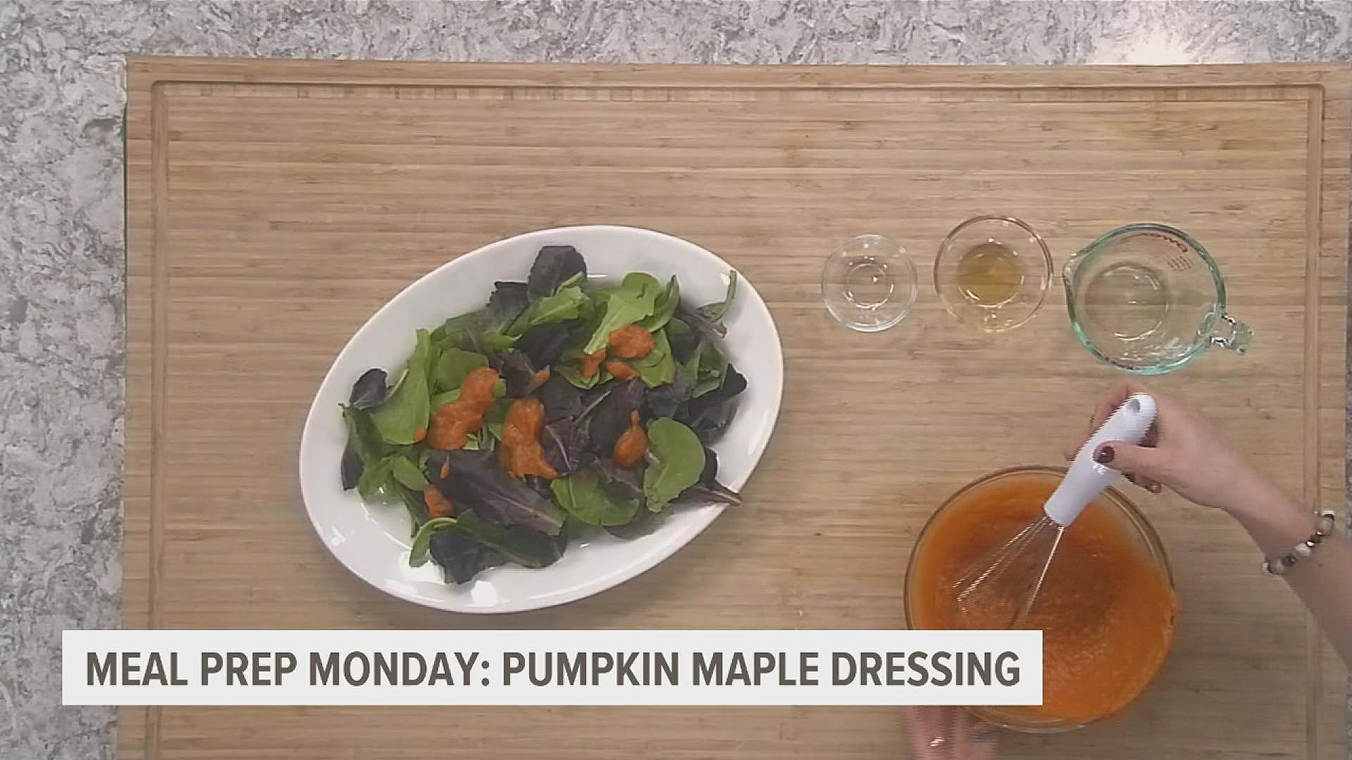 Pumpkin is everywhere already, so why not add it to your salad? Here's how easy it is to whip up.