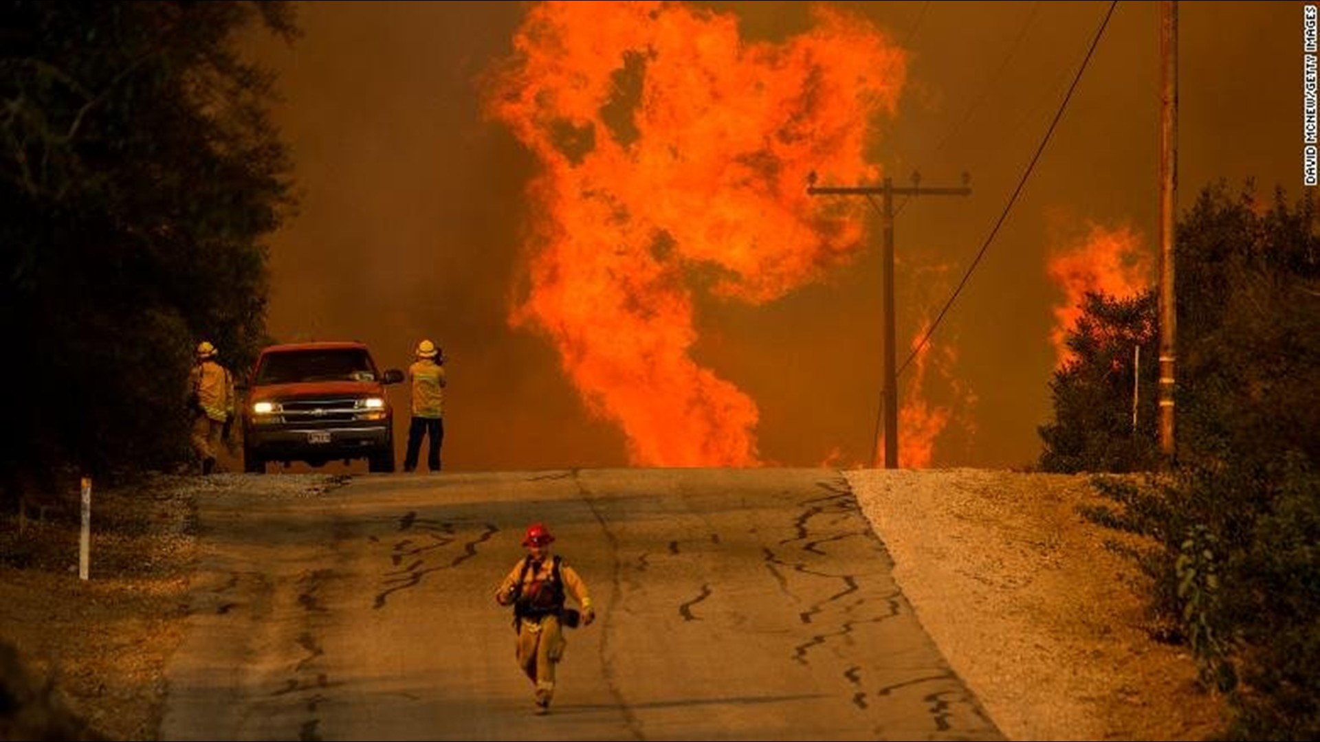 California wildfires now larger than New York City and Boston combined