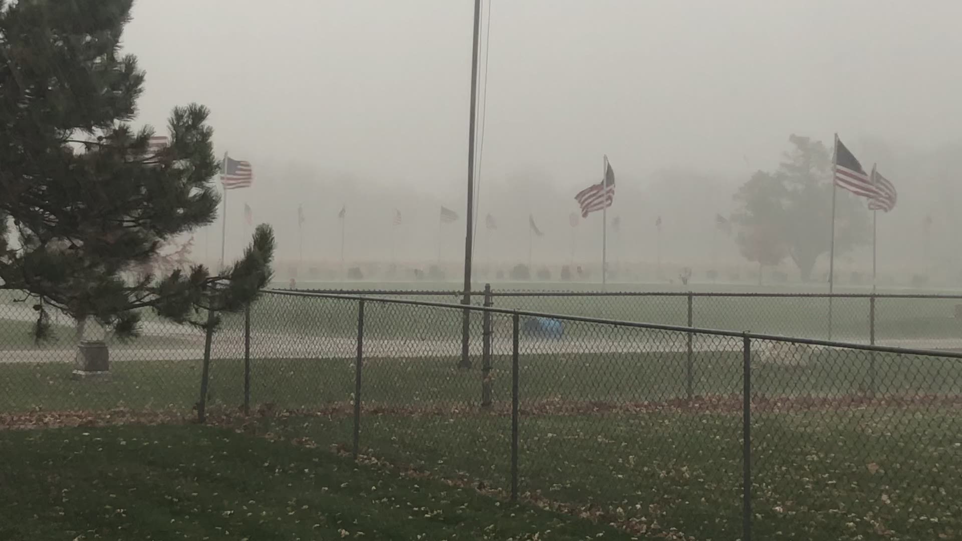 Another video of the severe weather on November 10