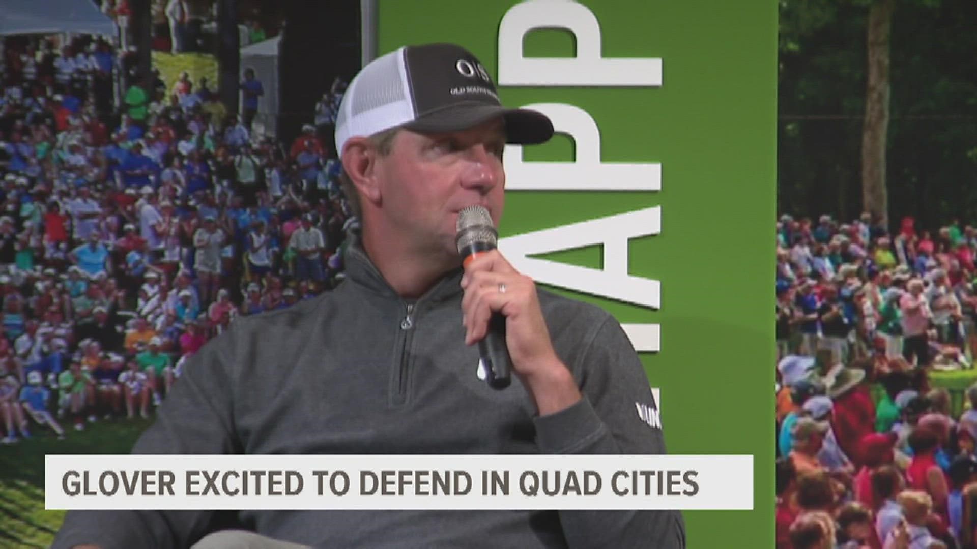 Monday morning's John Deere Classic Media Day featured breakfast and a Q&A with defending champ Lucas Glover. The 2022 JDC tees off on June 27.